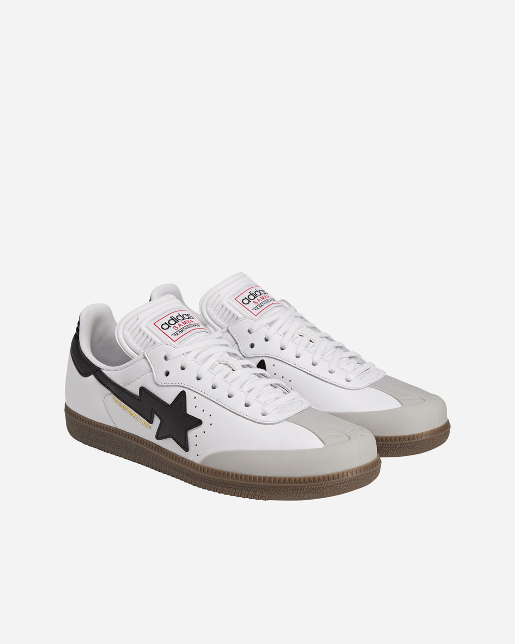Оригінальна X Bape Samba Adidas – вид ззаду
