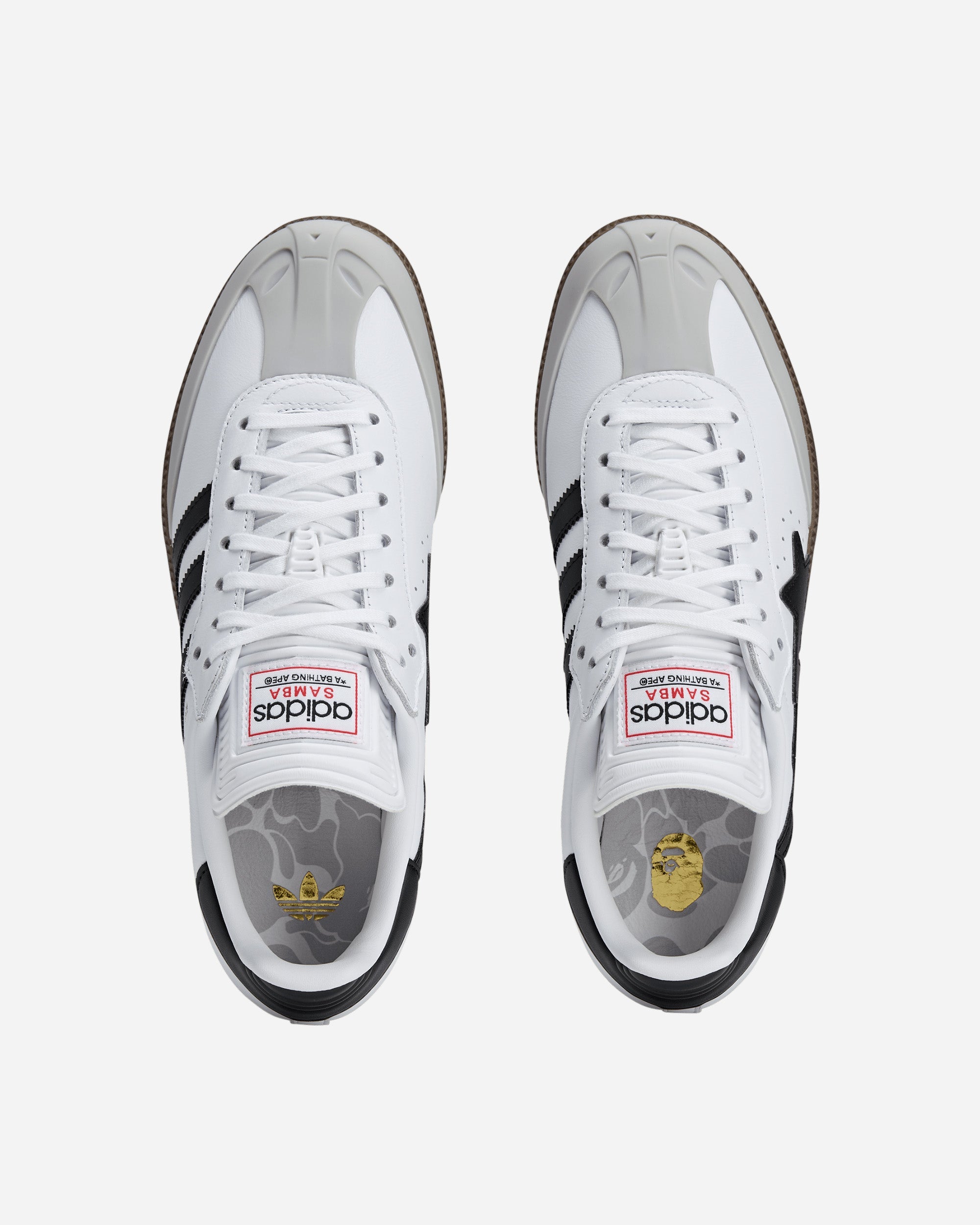 Оригінальна X Bape Samba Adidas – збільшений вид - ADIDAS