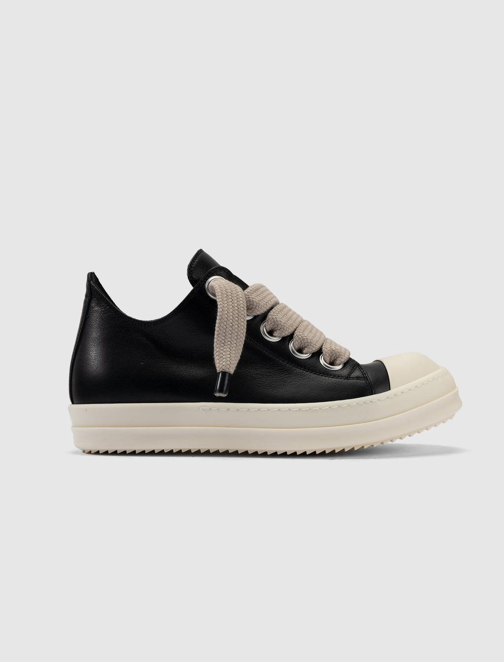 Jumbolace Low Sneakers Rick owens – Гарантія оригінальності – боковий вид