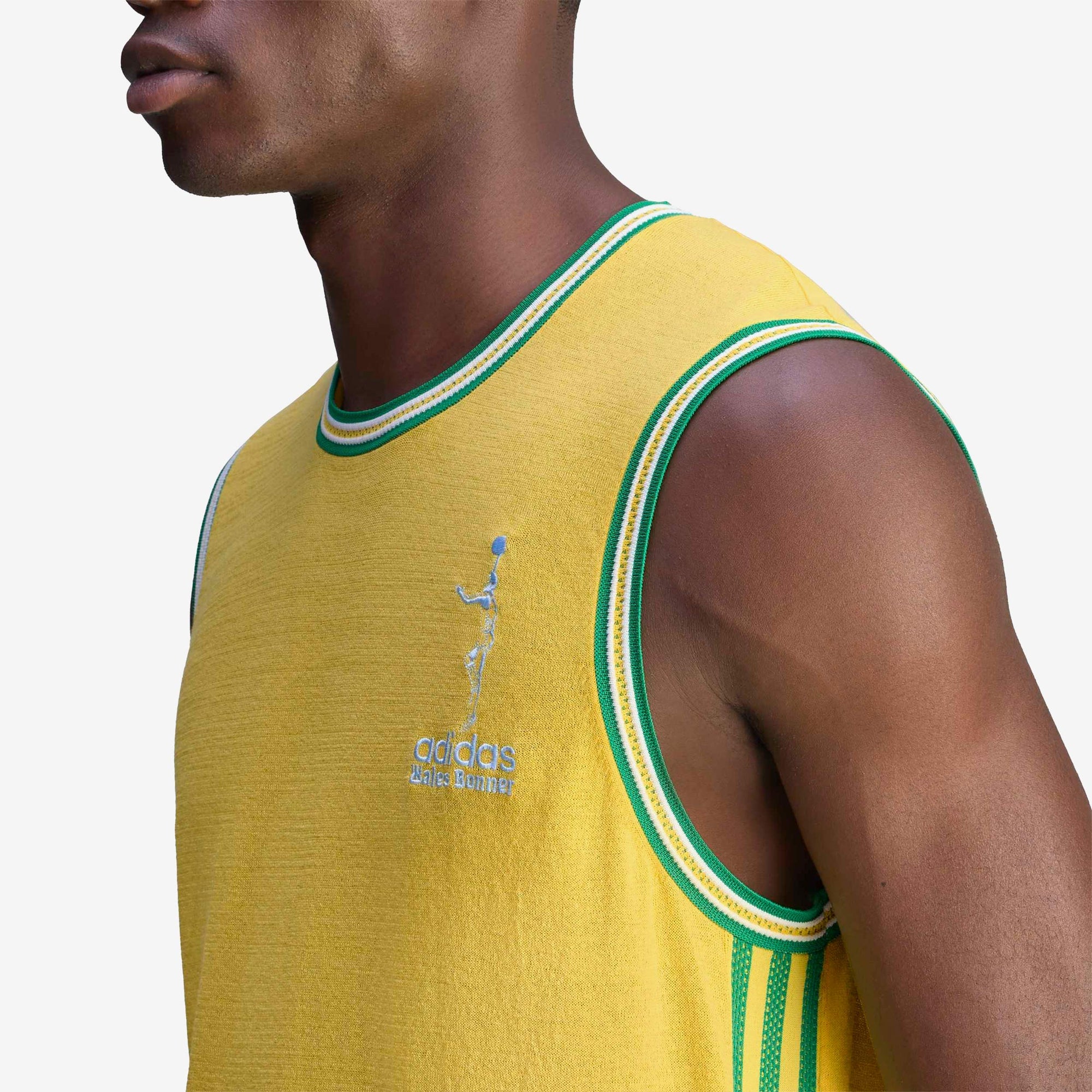 Jabbar Vest X Wales Bonner Adidas оригінал – Купити в Україні – збільшений вид - ADIDAS