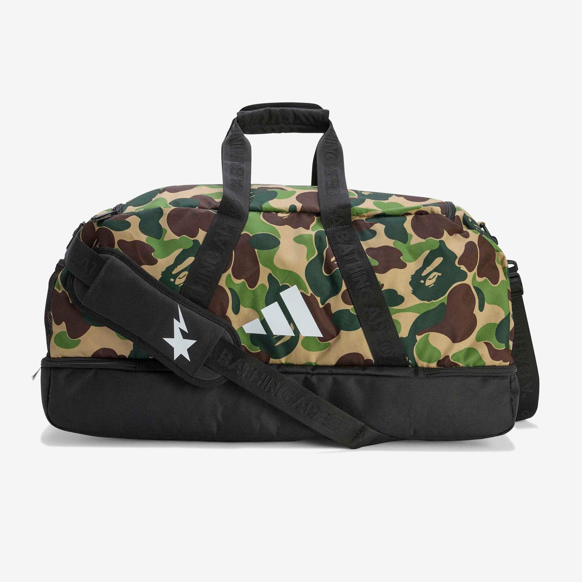 Duffle Bag X Bape Adidas оригінал – Купити в Україні – вид ззаду - ADIDAS