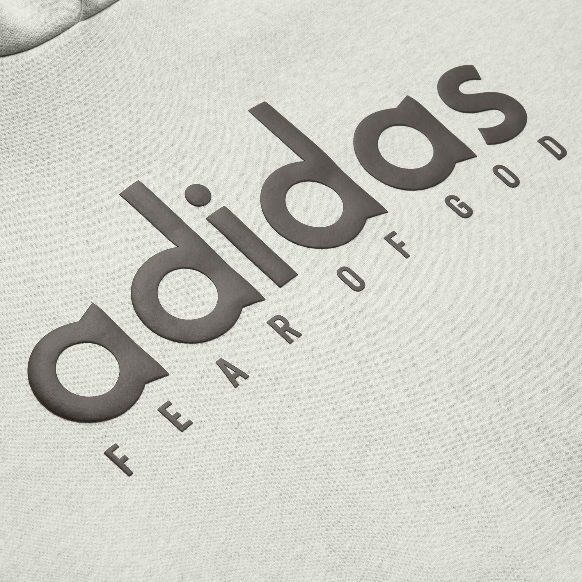 Оригінальна X Fear Of God Athletics Heather Fleece Hoodie Adidas – збільшений вид - ADIDAS