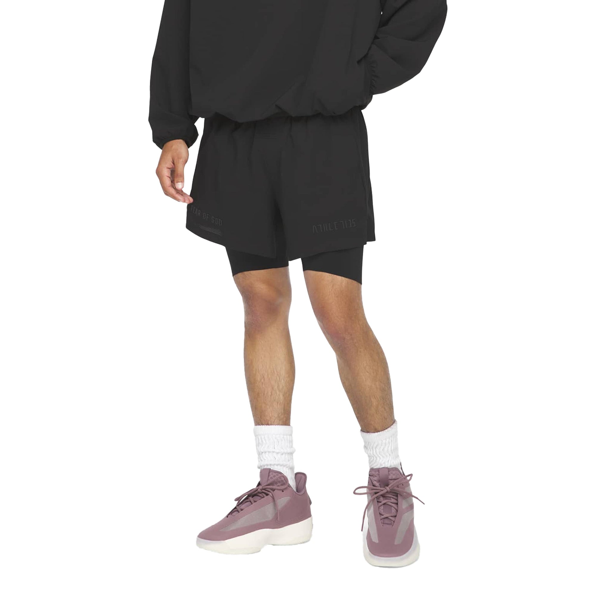 X Fear Of God Athletics Meltaway 2 In 1 Short Adidas – Гарантія оригінальності – детальний вид - ADIDAS