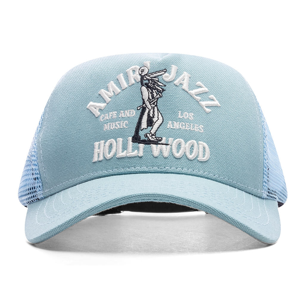 Оригінальна Jazz Wolf Trucker Hat Amiri – боковий вид