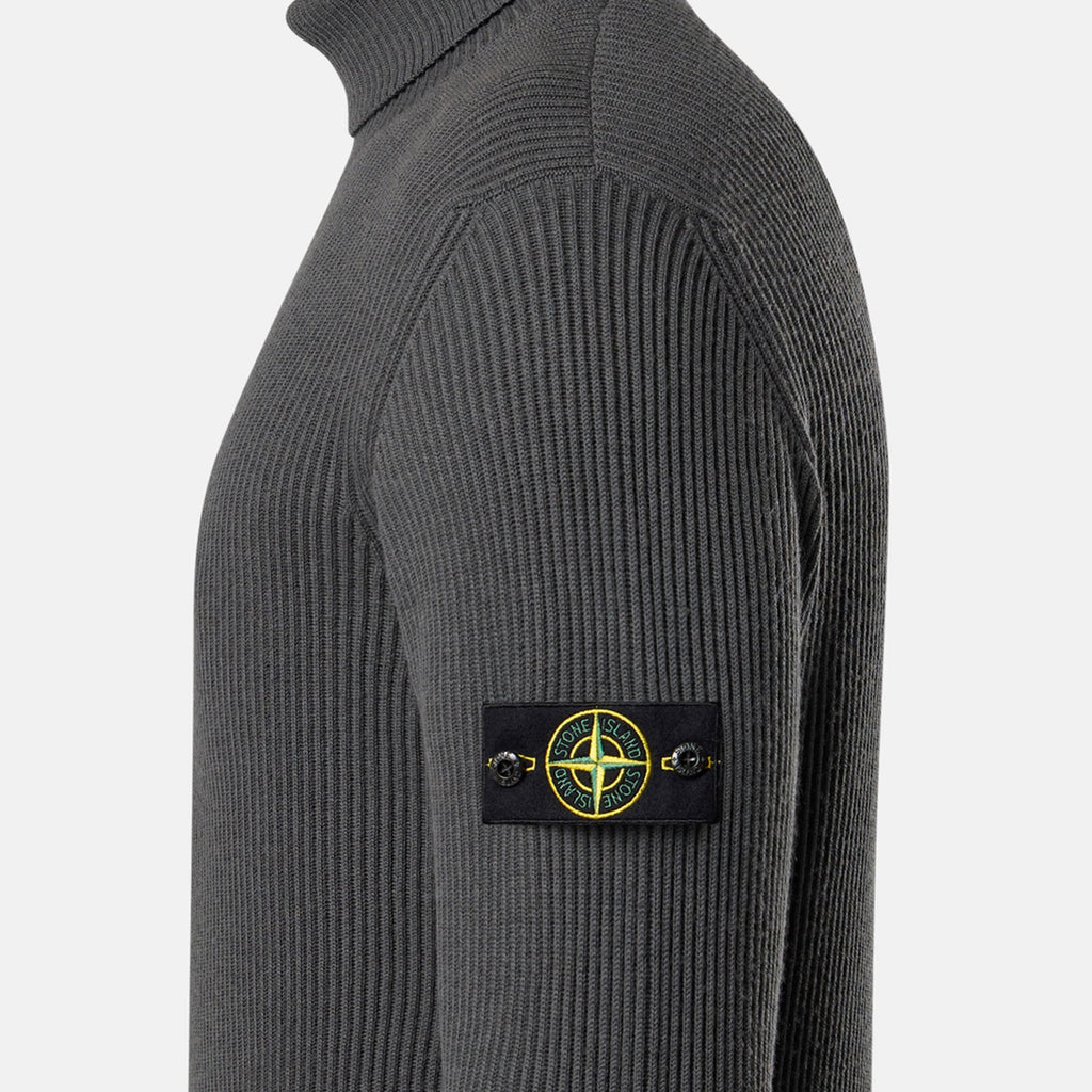 Mens Turtleneck Jumper STONE ISLAND – Гарантія оригінальності – збільшений вид