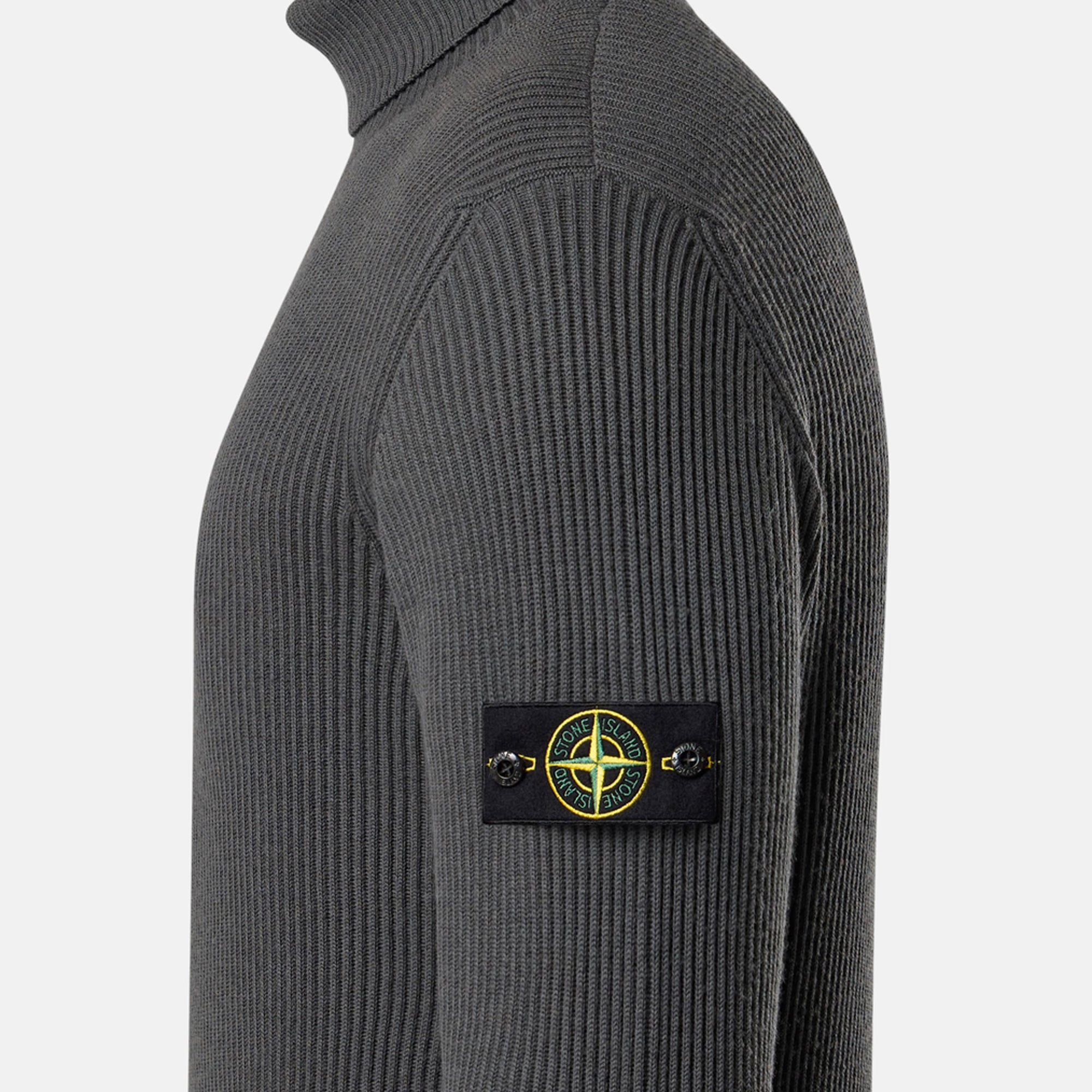 Mens Turtleneck Jumper STONE ISLAND – Гарантія оригінальності – збільшений вид