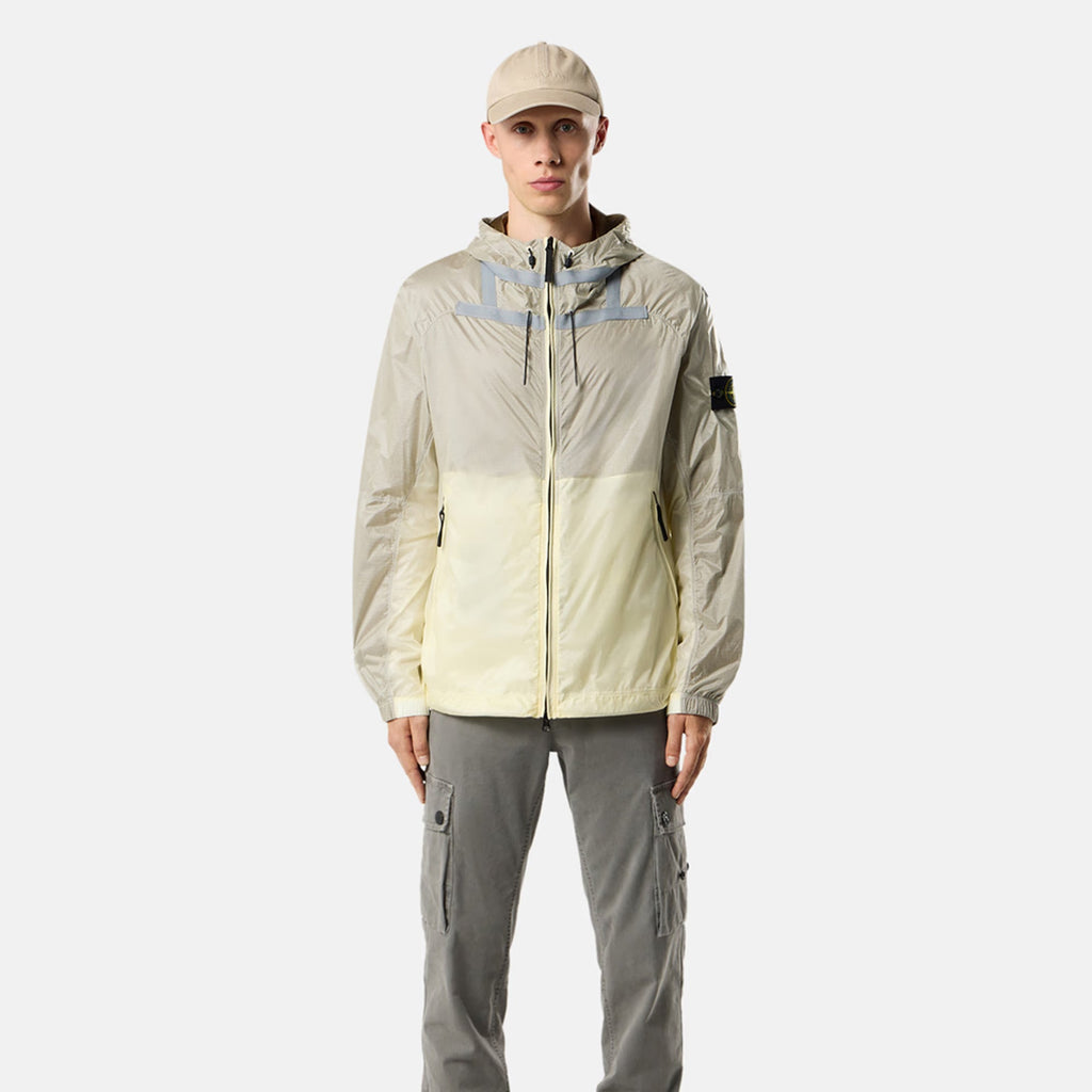 Оригінальна Mens Ripstop Light HT Nylon Jacket STONE ISLAND – вид ззаду