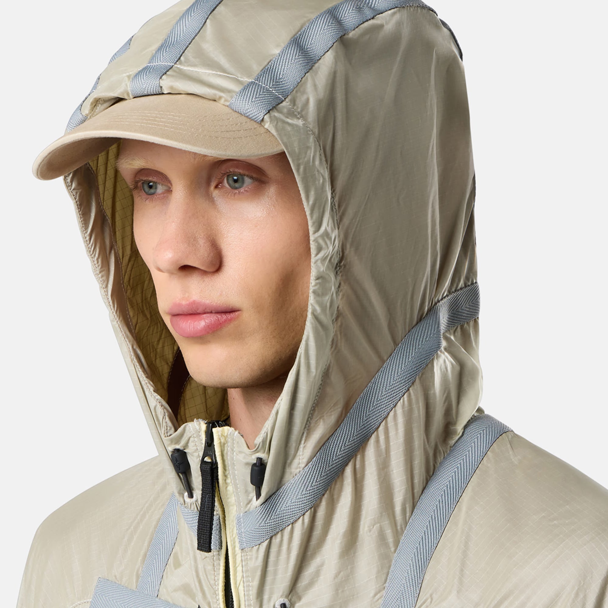 Оригінальна Mens Ripstop Light HT Nylon Jacket STONE ISLAND – збільшений вид