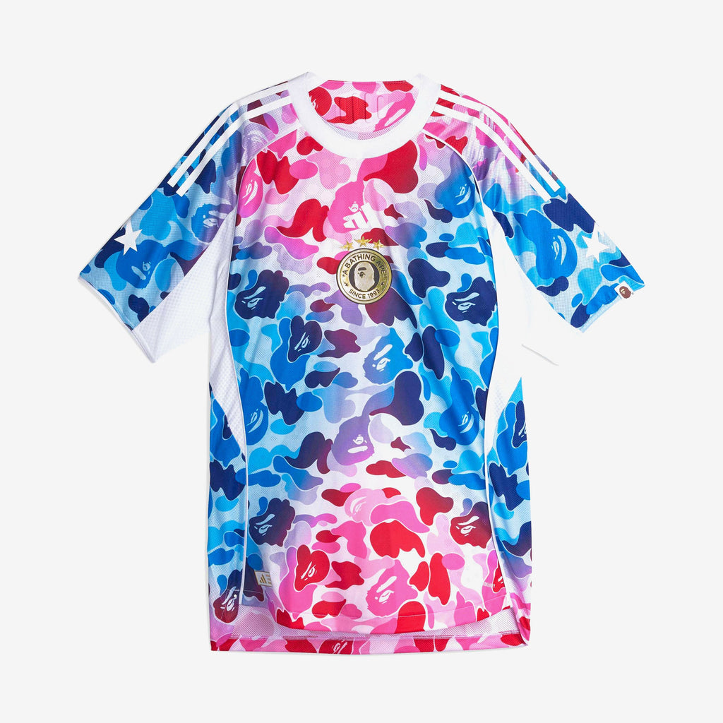 Оригінальна Football Jersey X Bape Adidas – боковий вид