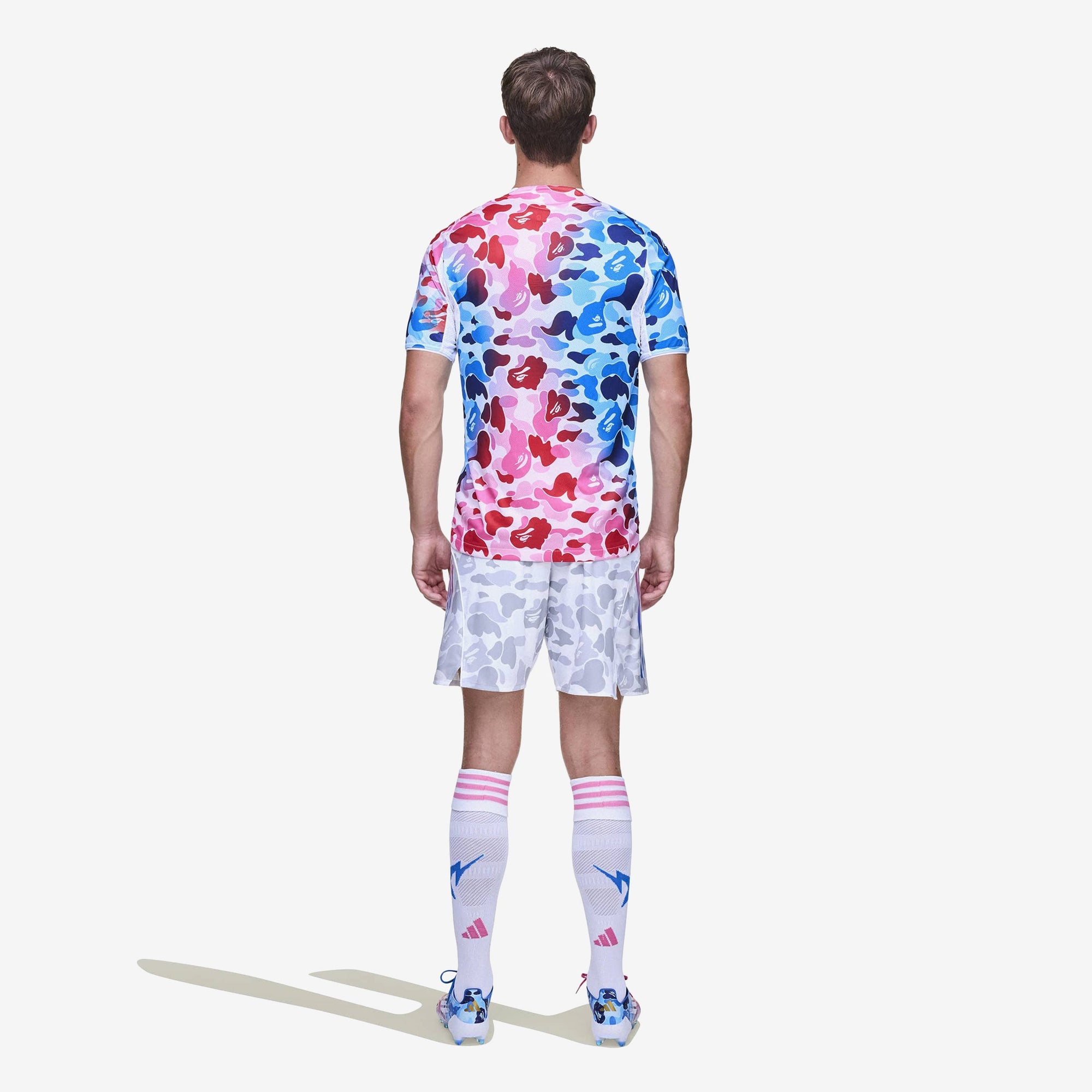 Оригінальна Football Jersey X Bape Adidas – збільшений вид - ADIDAS