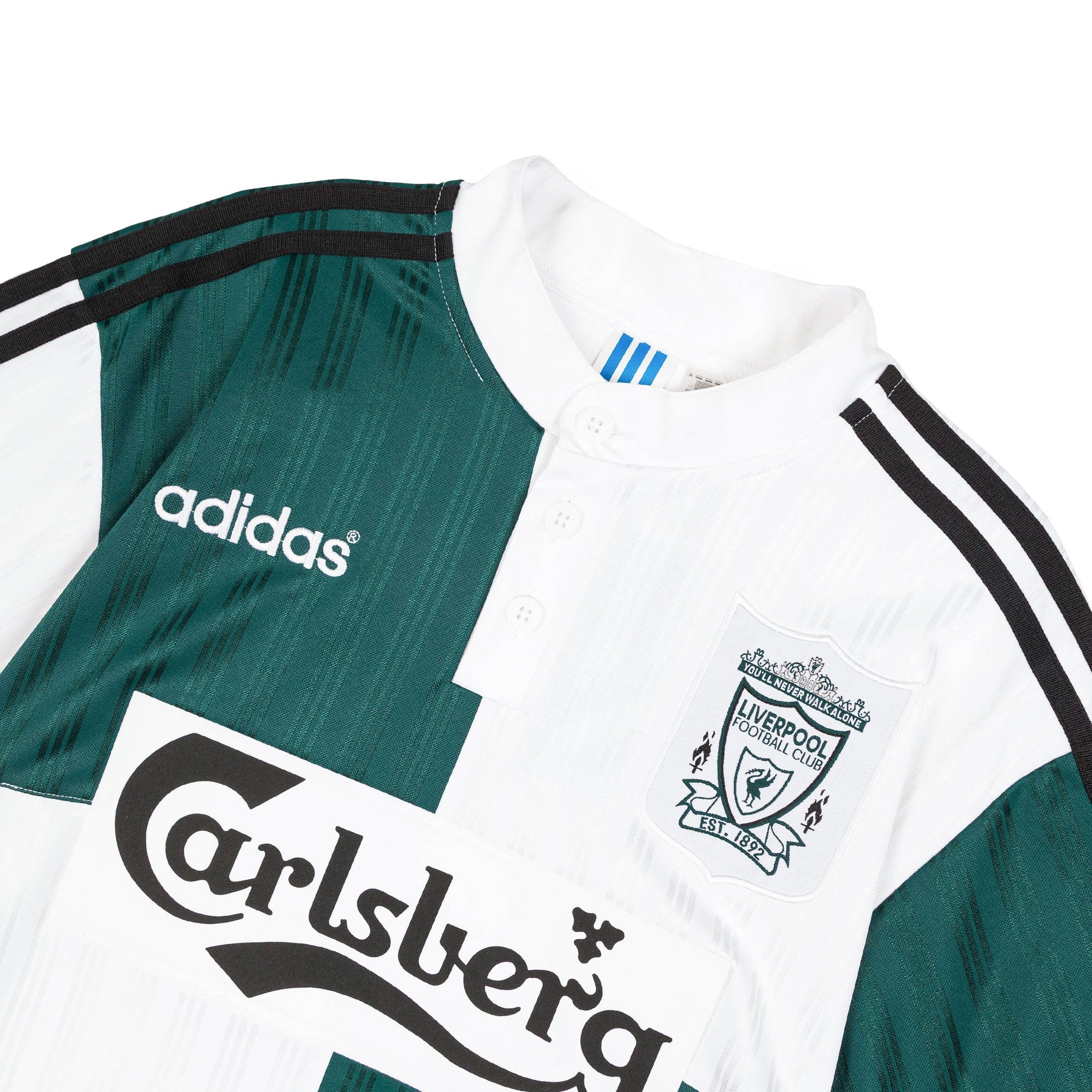 Liverpool Fc Away Jersey 95 Adidas – Гарантія оригінальності – вид ззаду - ADIDAS
