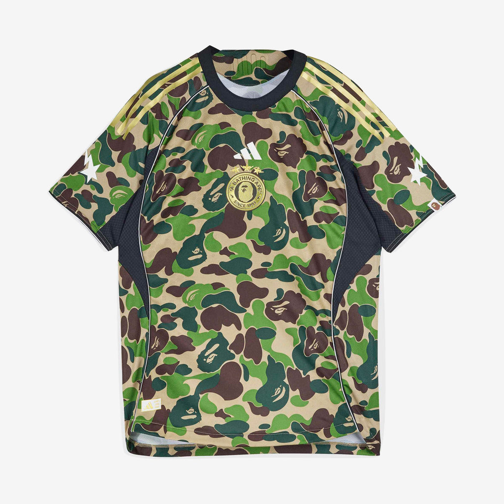 Оригінальна Football Jersey X Bape Adidas – боковий вид