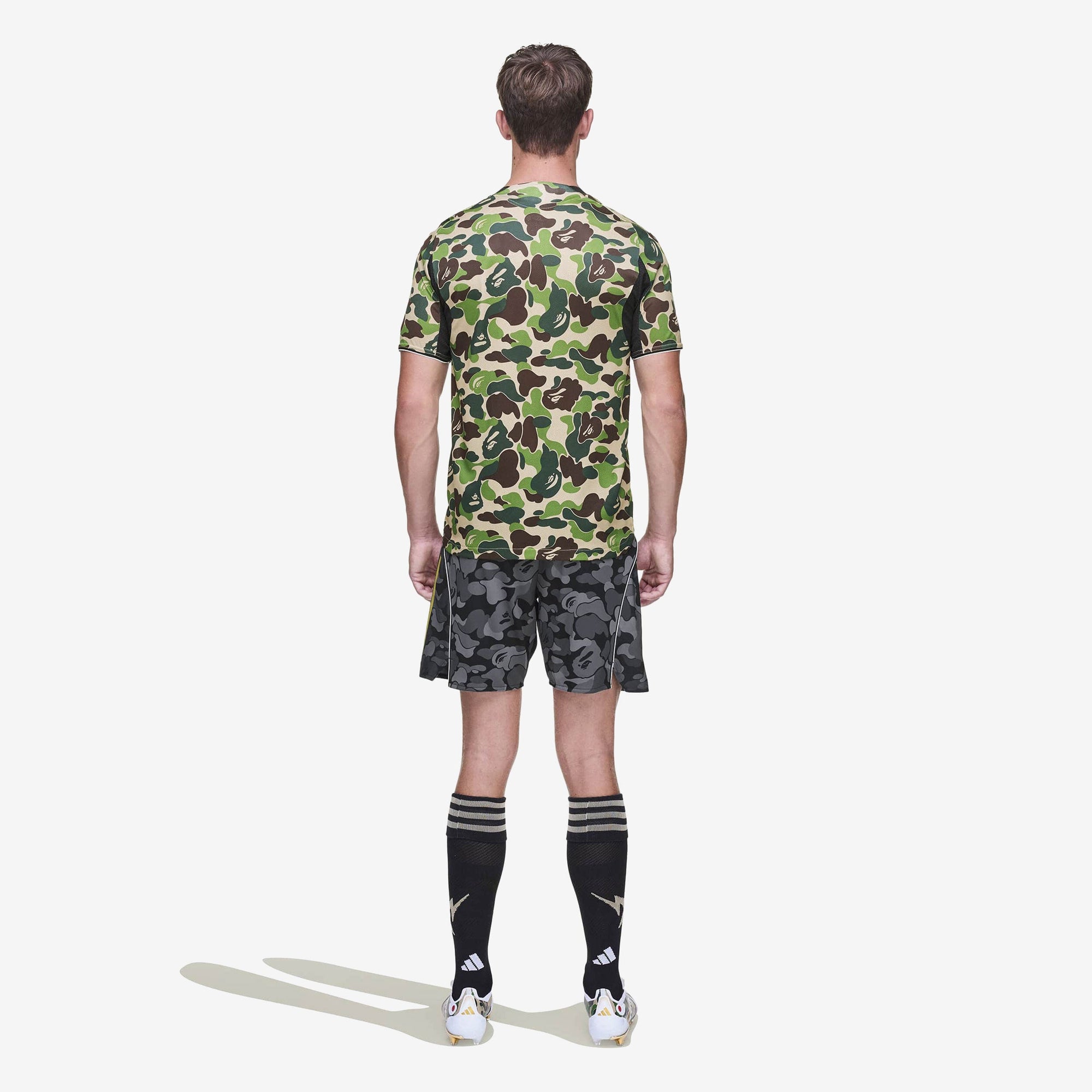 Оригінальна Football Jersey X Bape Adidas – збільшений вид - ADIDAS