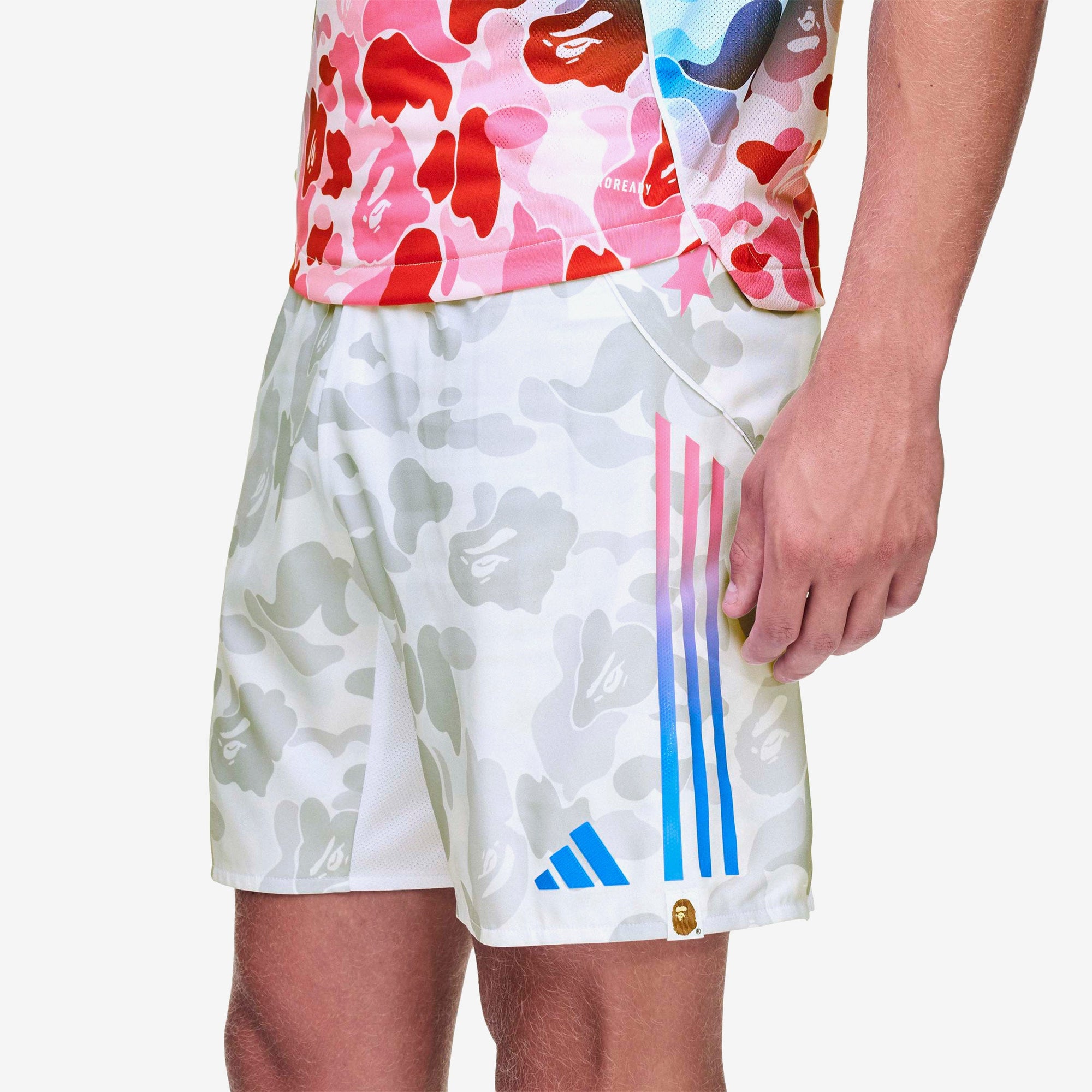 Оригінальна Football Shorts X Bape Adidas – детальний вид - ADIDAS