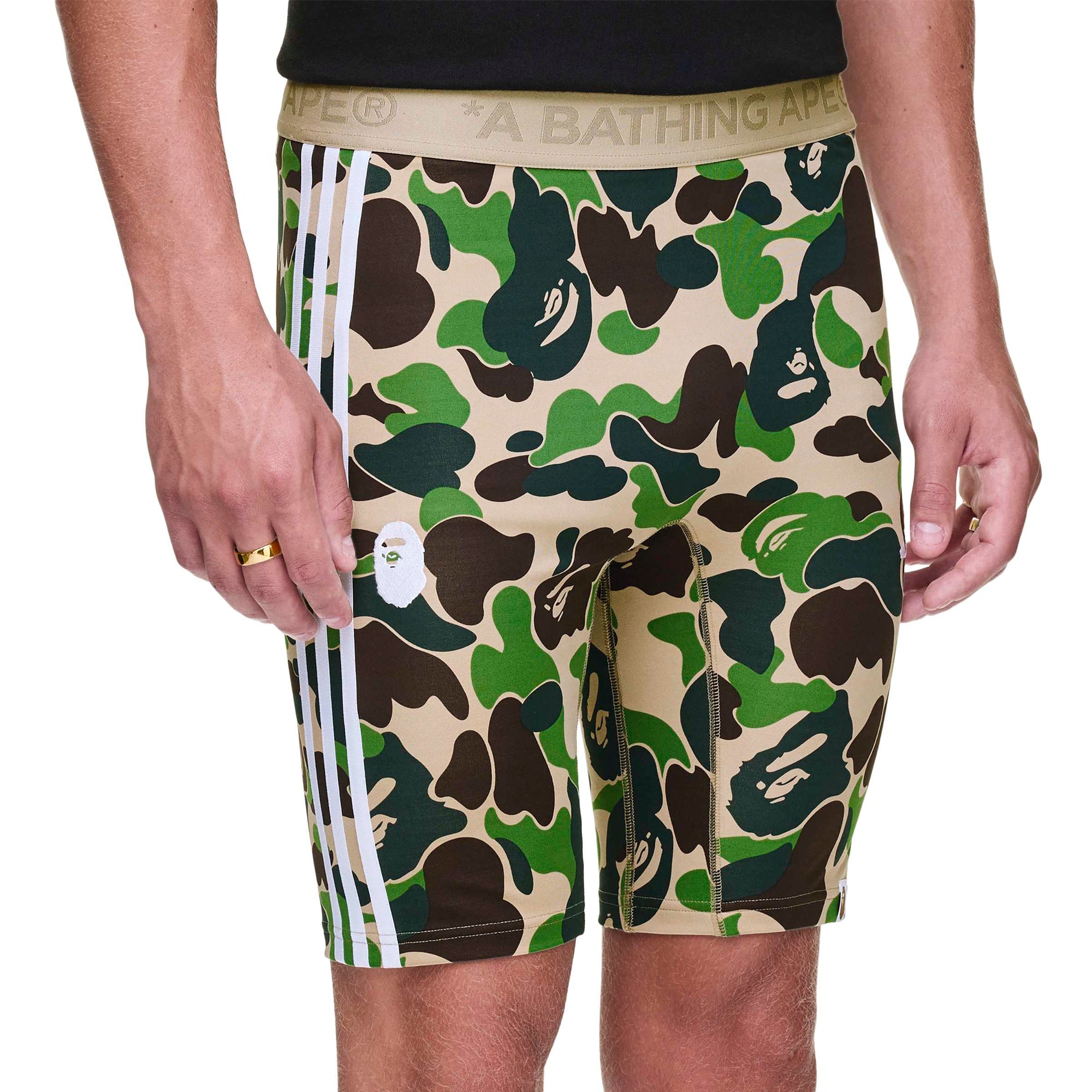 Оригінальна x Bape Mens FB Tights ADIDAS – вид ззаду