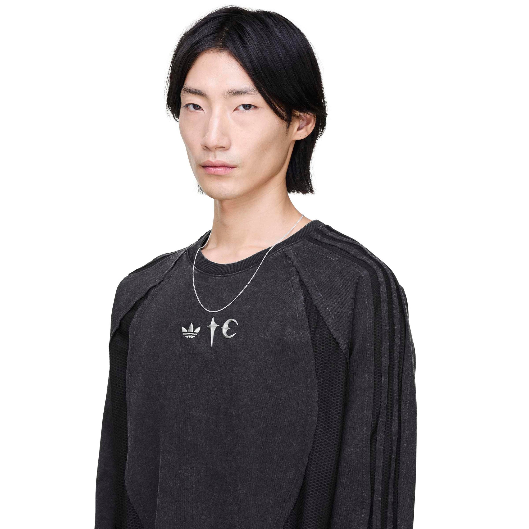Оригінальна x Thug Club Mens Longsleeve Tee ADIDAS – збільшений вид