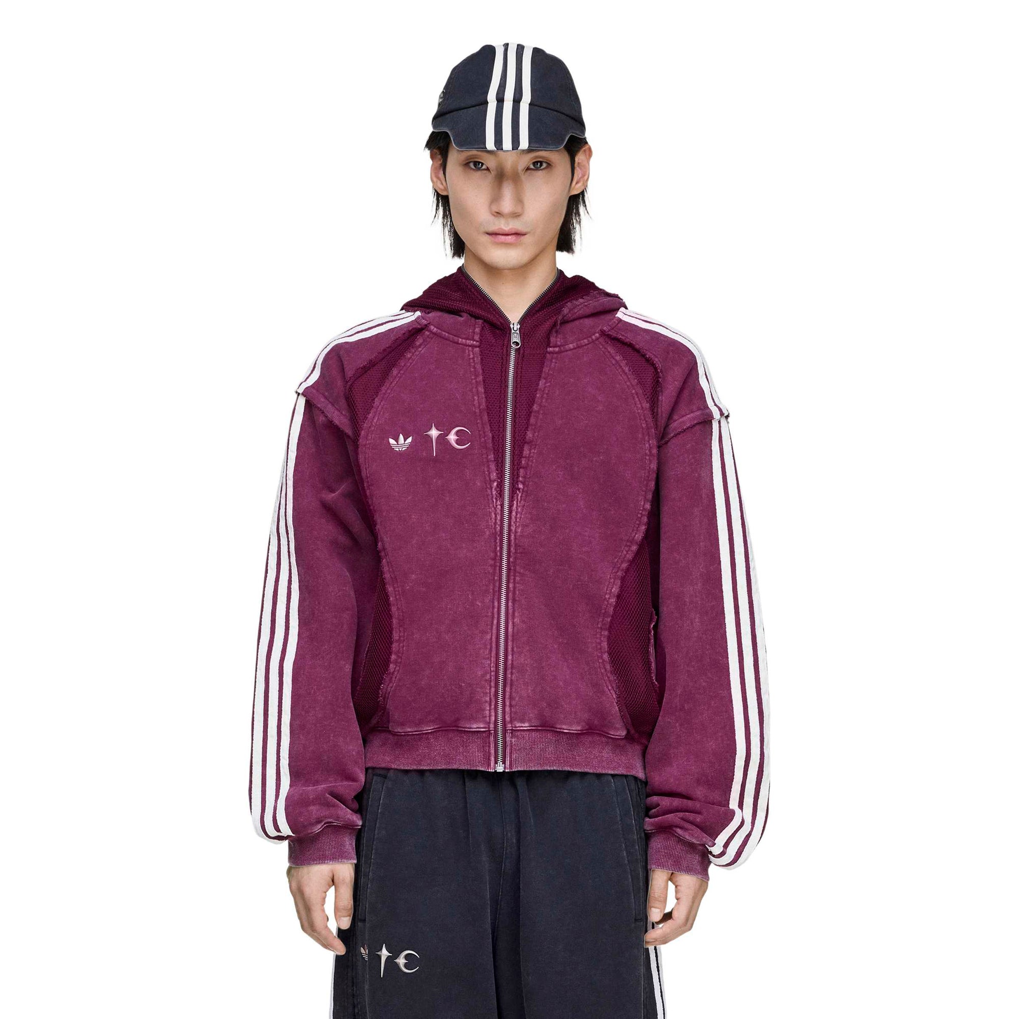 x Thug Club Mens Hoodie ADIDAS – Гарантія оригінальності – вид ззаду
