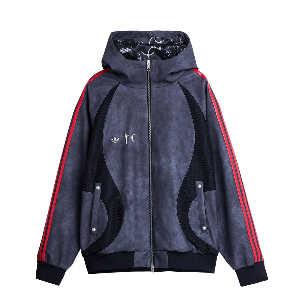 X Thug Club Teamgeist Faux Leather Jacket Adidas оригінал – Купити в Україні – боковий вид