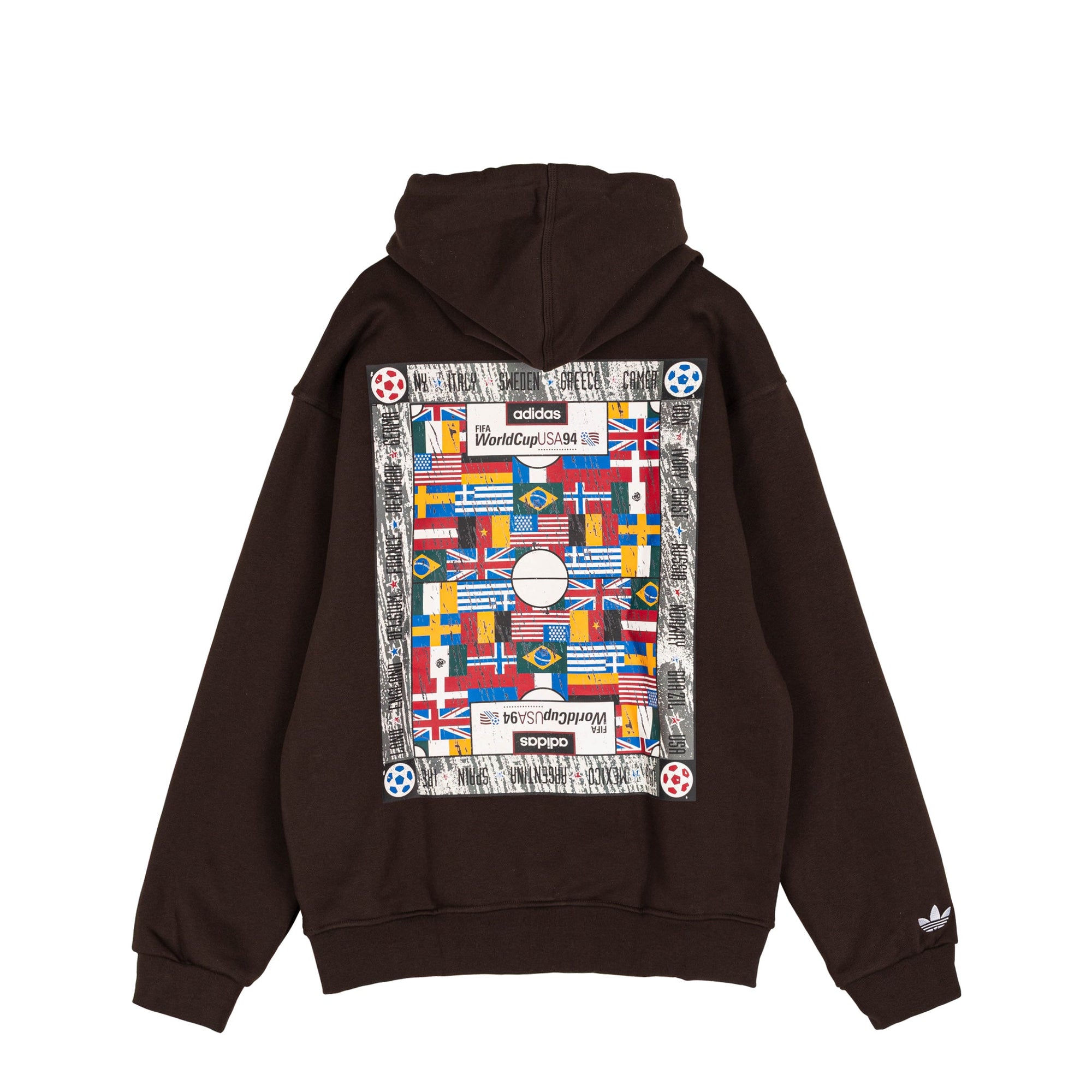 Оригінальна Archive Country Flag Hoodie Adidas – боковий вид - ADIDAS
