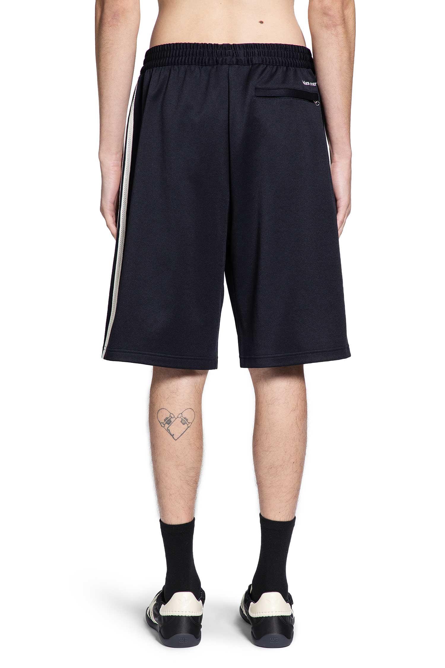Оригінальна Wales Bonner Collaboration Twill Shorts Adidas – збільшений вид - ADIDAS