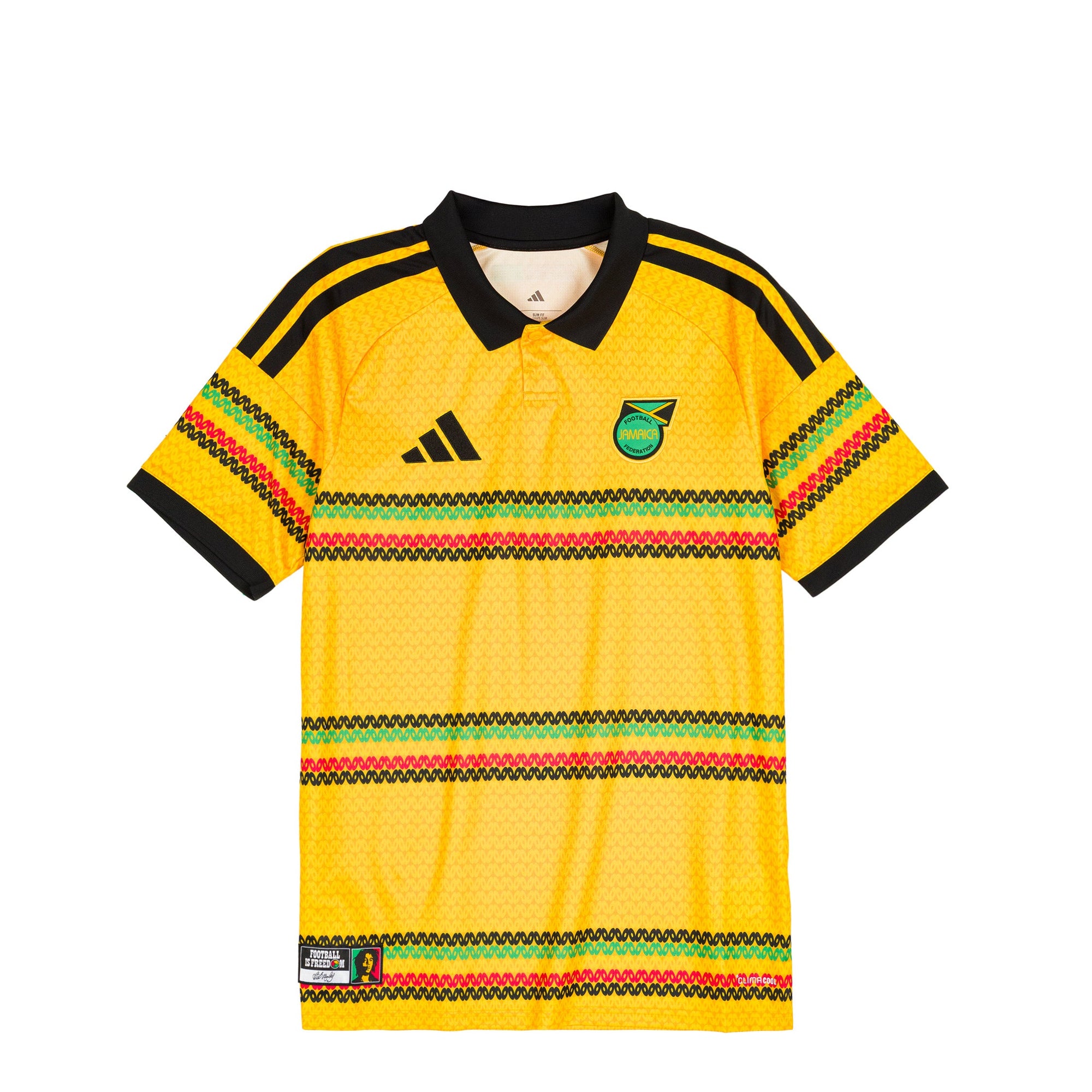 Jamaica 26 Home Jersey Adidas – Гарантія оригінальності – боковий вид - ADIDAS