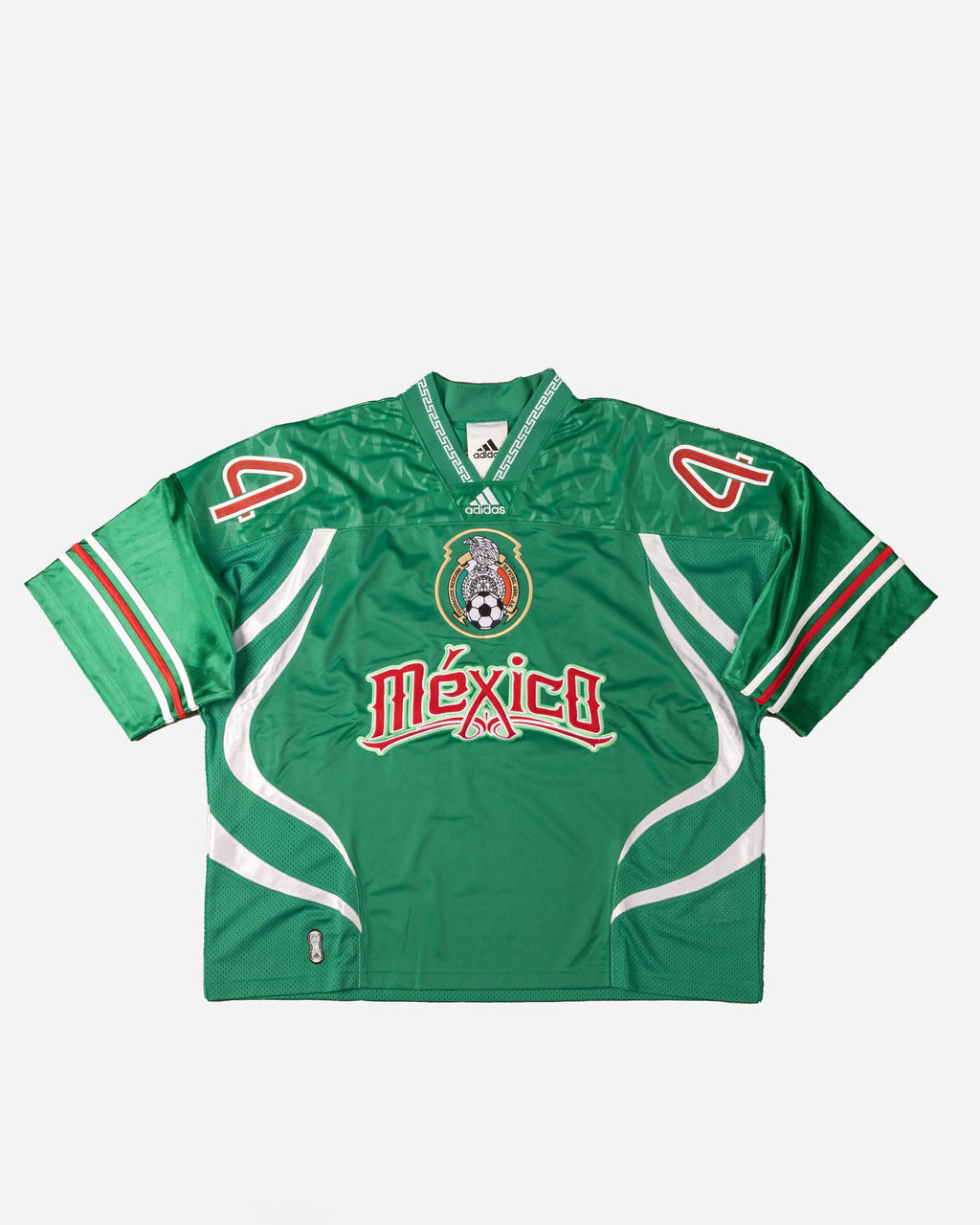 Оригінальна Bringback Remixed Mexico Jersey Adidas – боковий вид