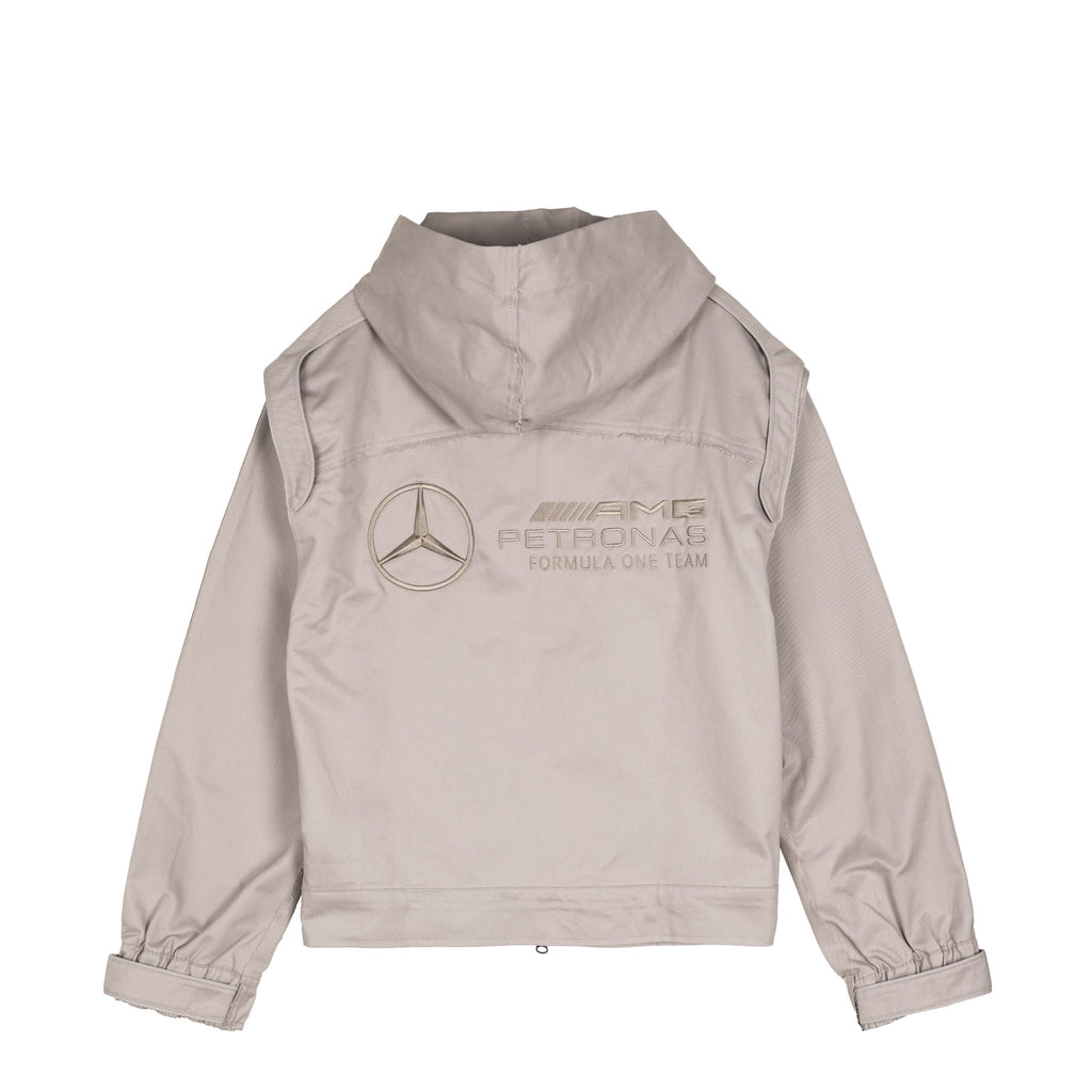 Оригінальна X Bad Bunny X Mercedes Amg F1 Racing Zip Up Track Top Adidas – вид ззаду