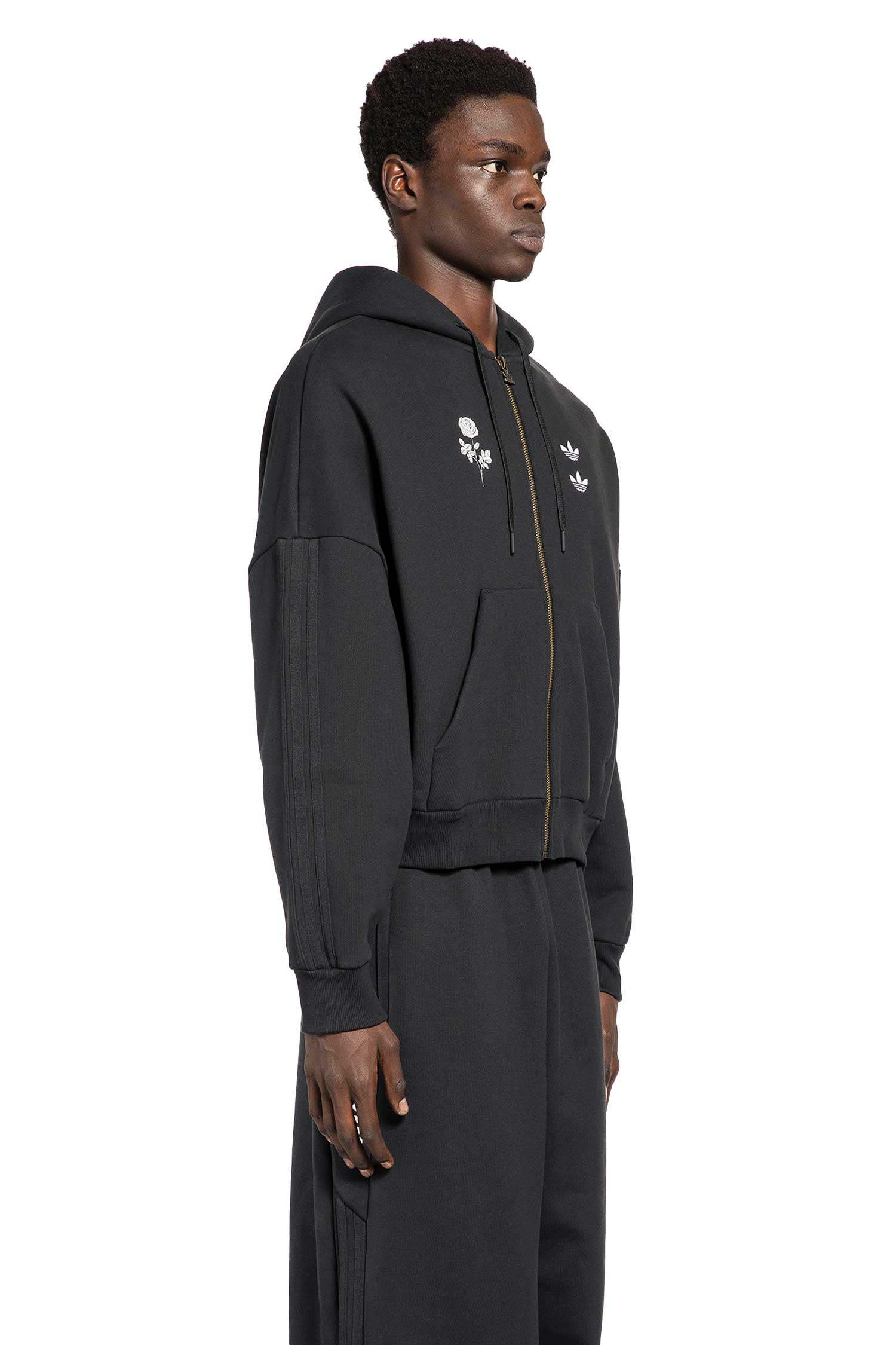 Heavyweight Zip-Up Hoodie Adidas – Гарантія оригінальності – детальний вид - ADIDAS