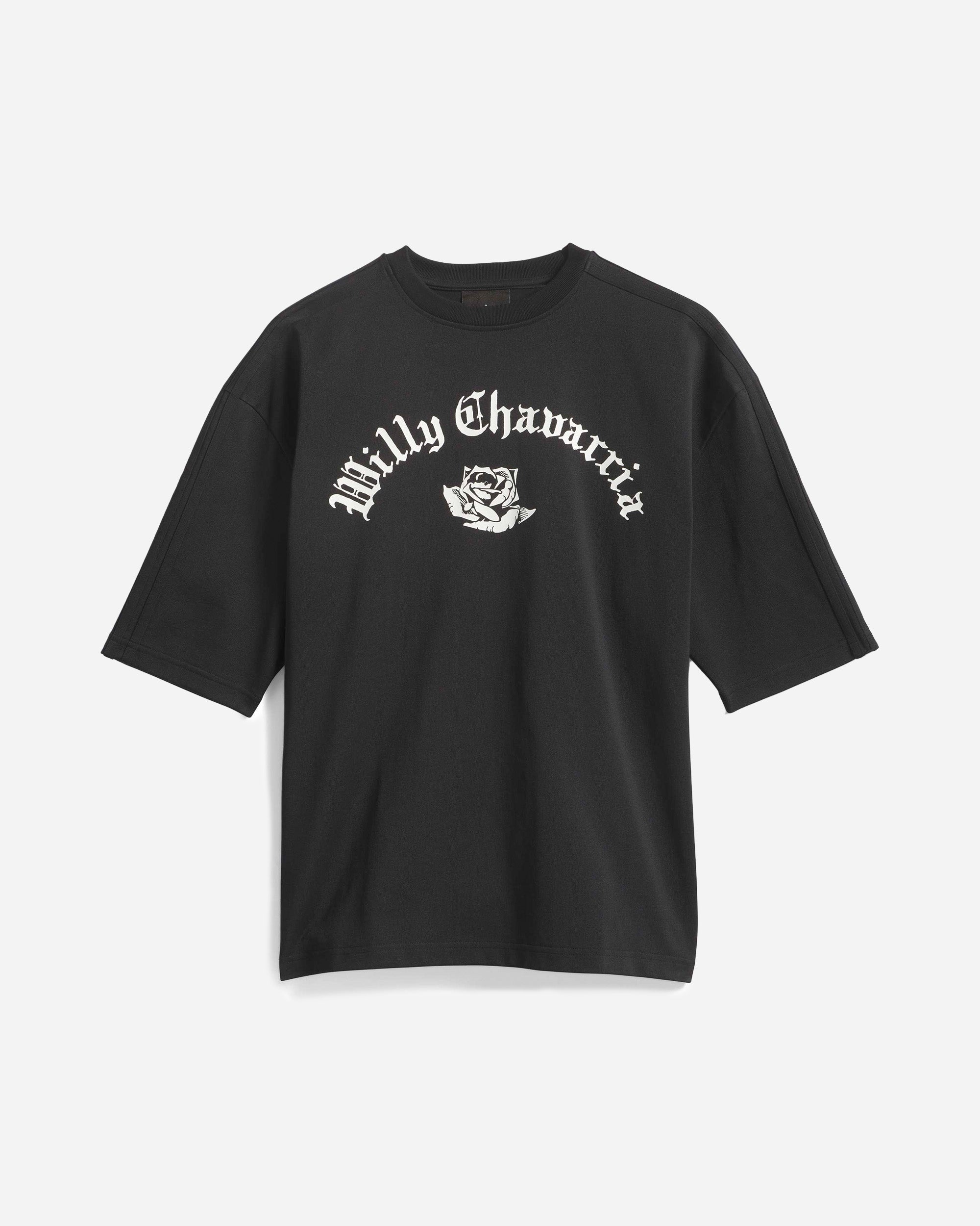 X Willy Chavarria Logo T Shirt Adidas – Гарантія оригінальності – боковий вид - ADIDAS