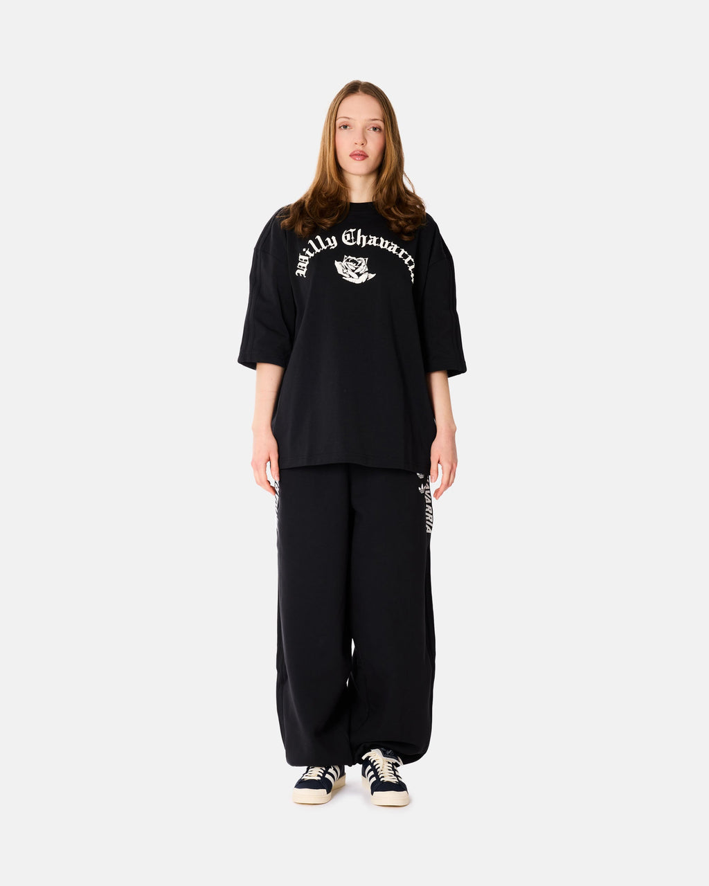 X Willy Chavarria Logo T Shirt Adidas – Гарантія оригінальності – вид ззаду