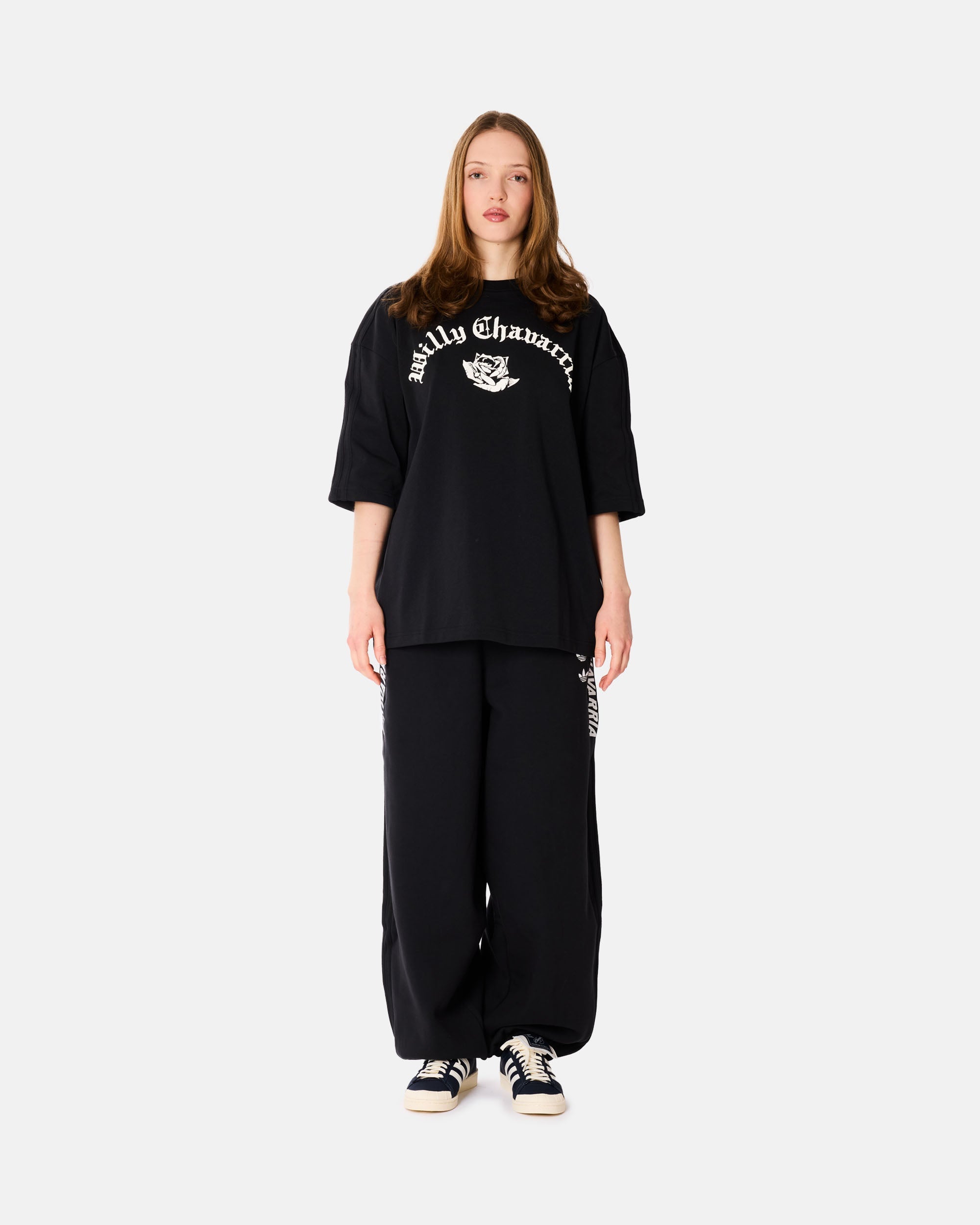 X Willy Chavarria Logo T Shirt Adidas – Гарантія оригінальності – вид ззаду - ADIDAS