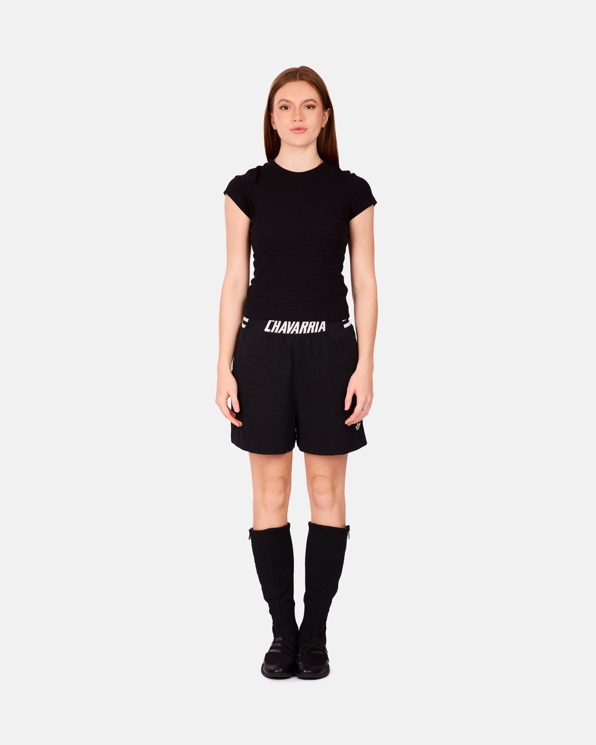 X Willy Chavarria House Shorts Adidas – Гарантія оригінальності – вид ззаду - ADIDAS