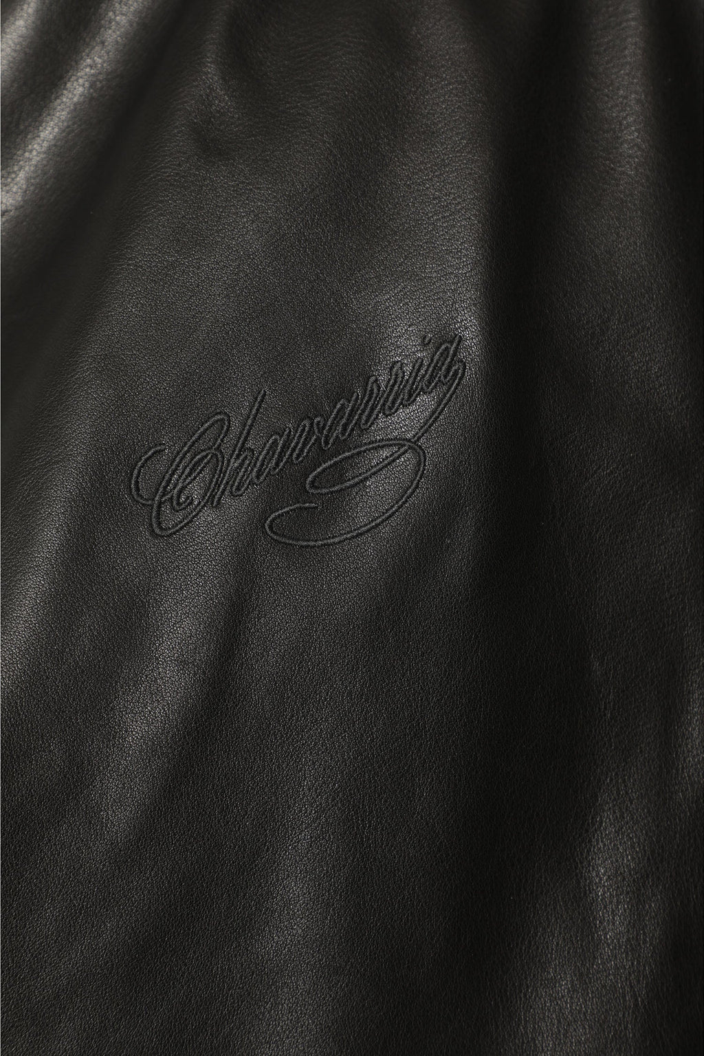 X Willy Chavarria Leather Bomber Jacket Adidas – Гарантія оригінальності – збільшений вид