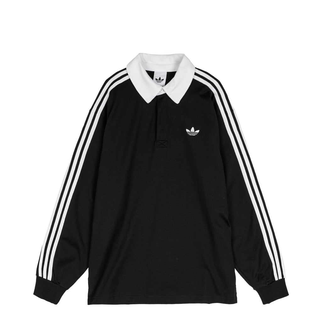 3 Stripes Rugby Longsleeve Polo Shirt Adidas оригінал – Купити в Україні – боковий вид