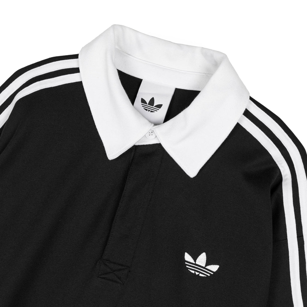 3 Stripes Rugby Longsleeve Polo Shirt Adidas оригінал – Купити в Україні – вид ззаду