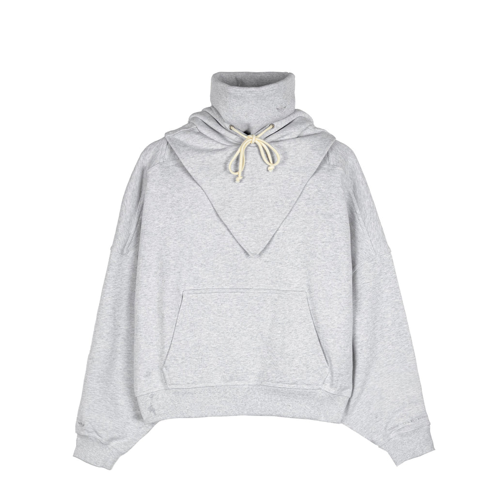 Оригінальна X Bad Bunny Heavy Crew Neck & Hooded Balaclava Sweatshirt Adidas – боковий вид