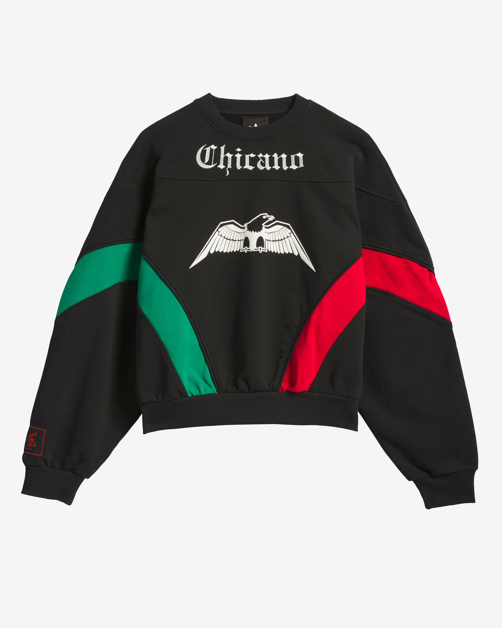 Willy Chavarria Mens Fleece Crewneck Adidas – Гарантія оригінальності – боковий вид