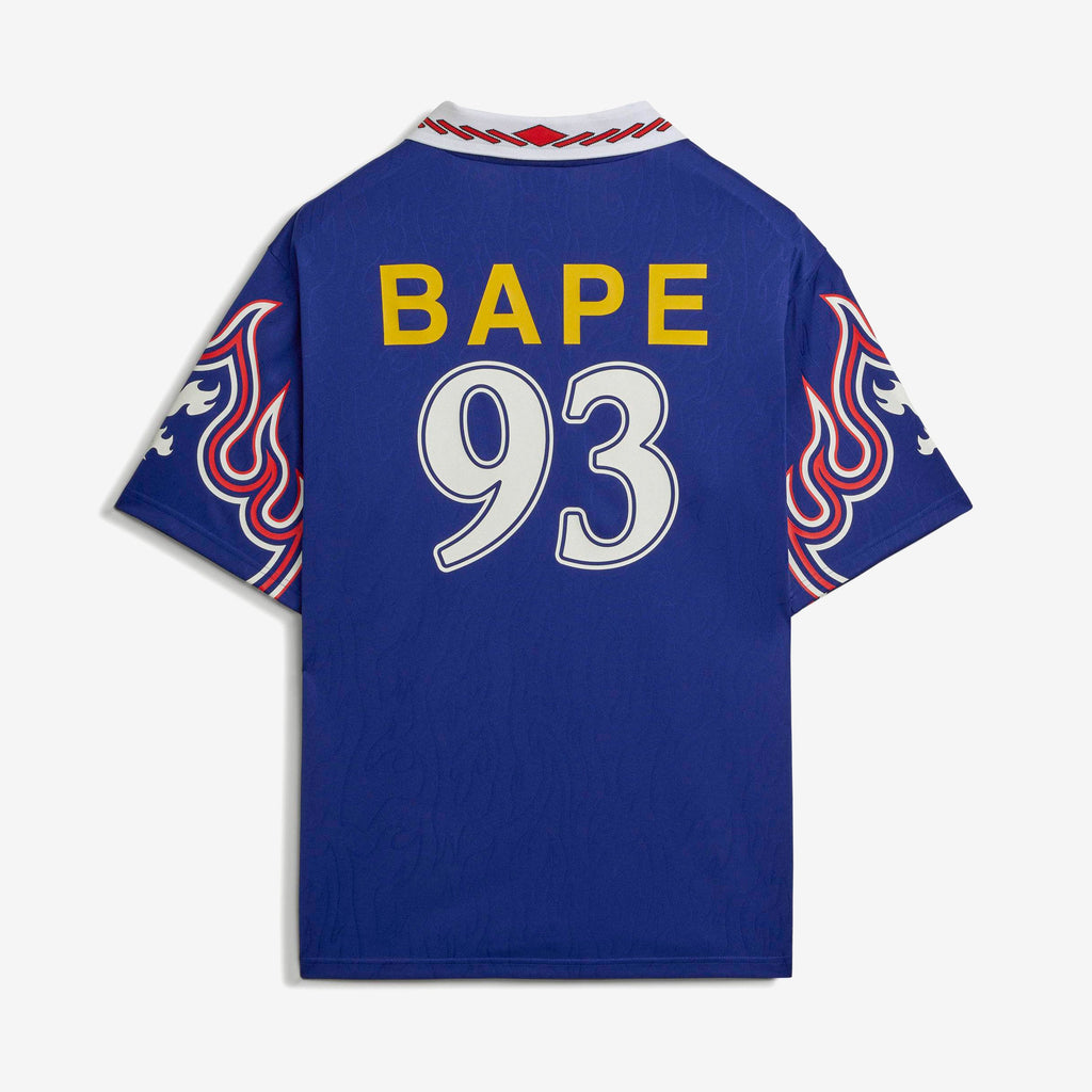 Flame Jersey X Bape Adidas – Гарантія оригінальності – вид ззаду