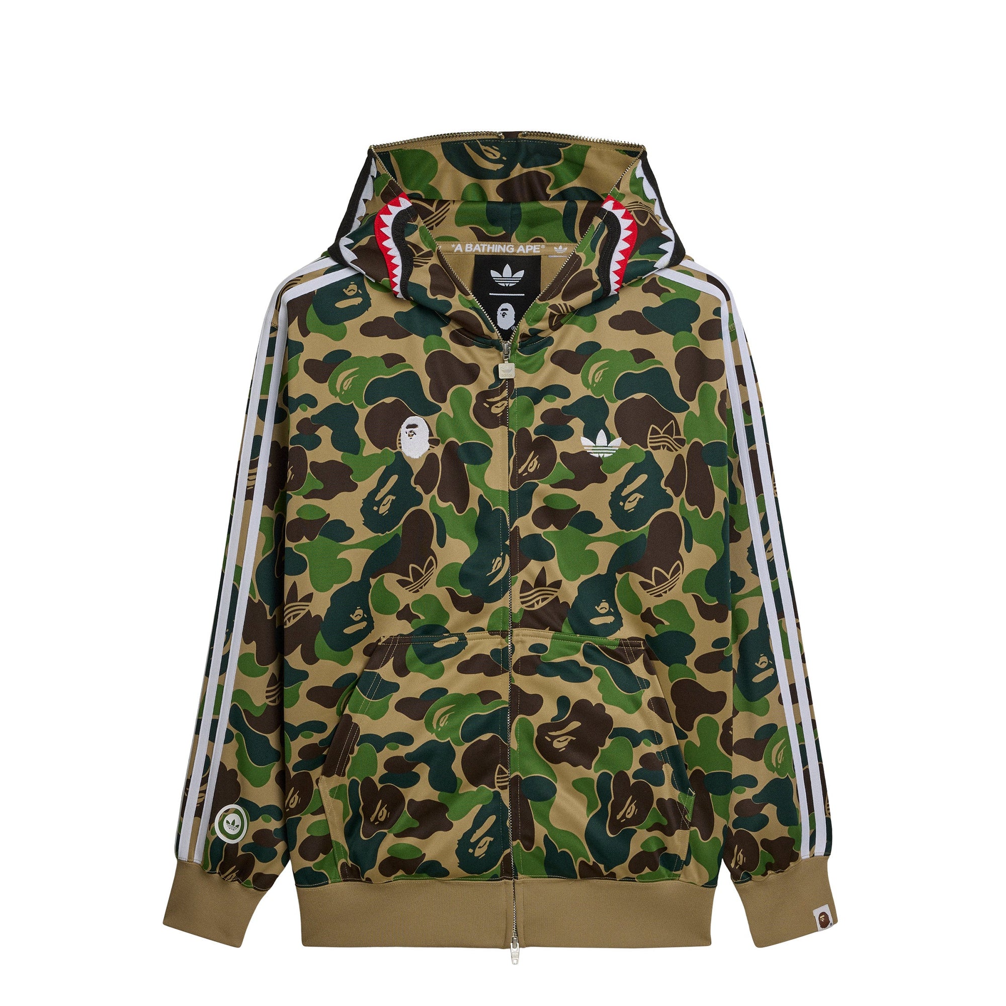 Shark Track Hoodie Adidas – Гарантія оригінальності – боковий вид - ADIDAS