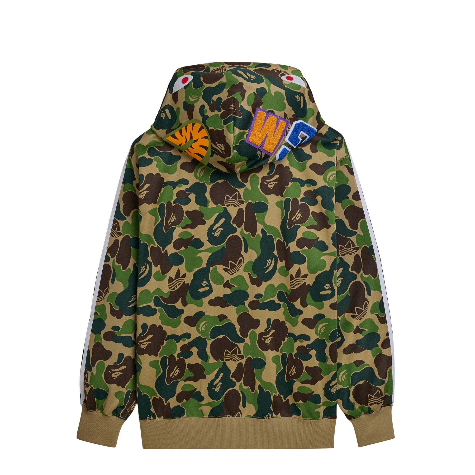 Shark Track Hoodie Adidas – Гарантія оригінальності – вид ззаду - ADIDAS