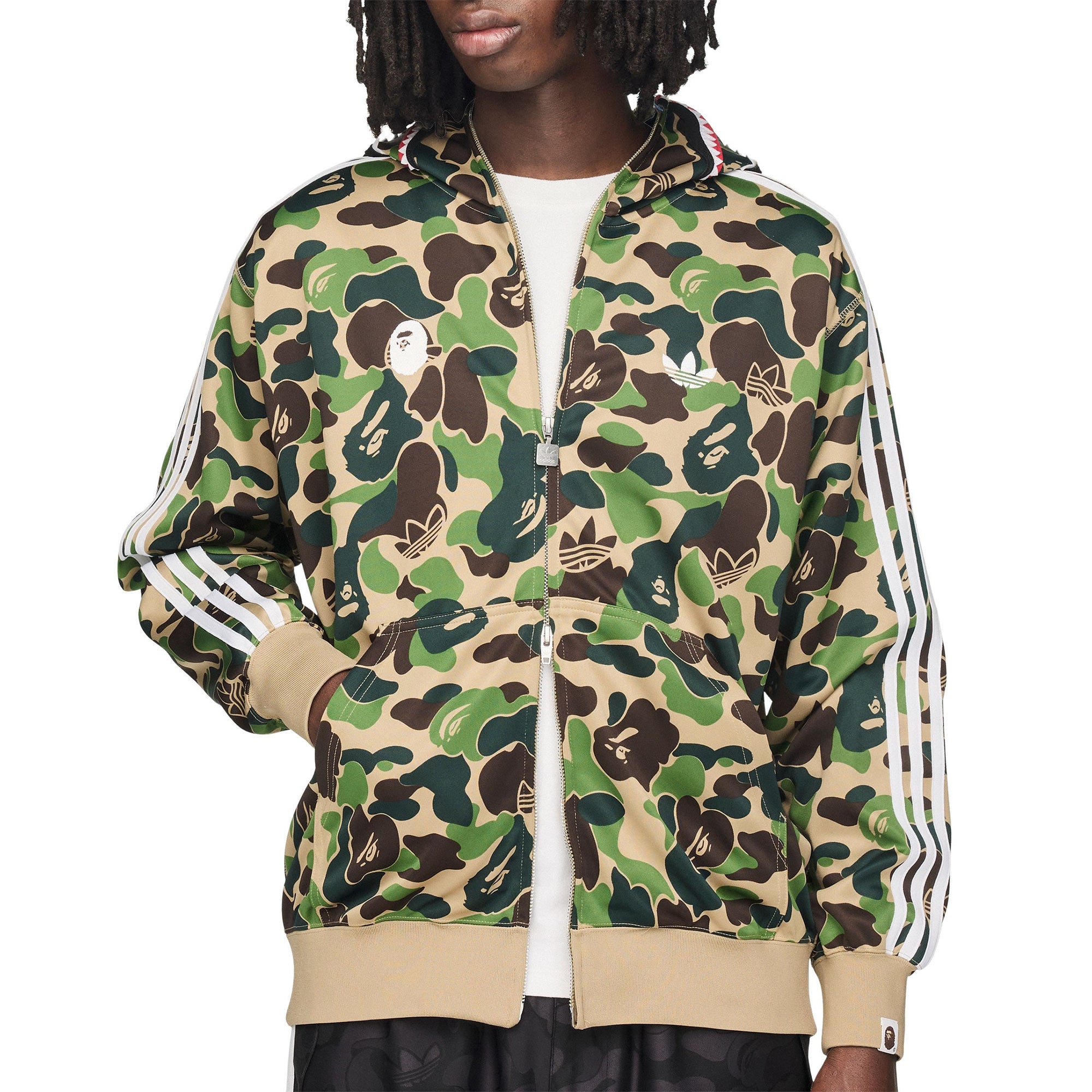 Shark Track Hoodie Adidas – Гарантія оригінальності – детальний вид - ADIDAS