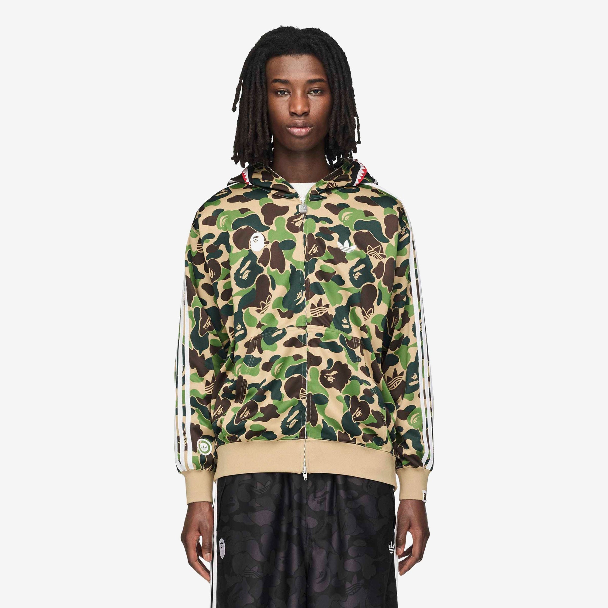 Shark Track Hoodie X Bape Adidas оригінал – Купити в Україні – детальний вид - ADIDAS