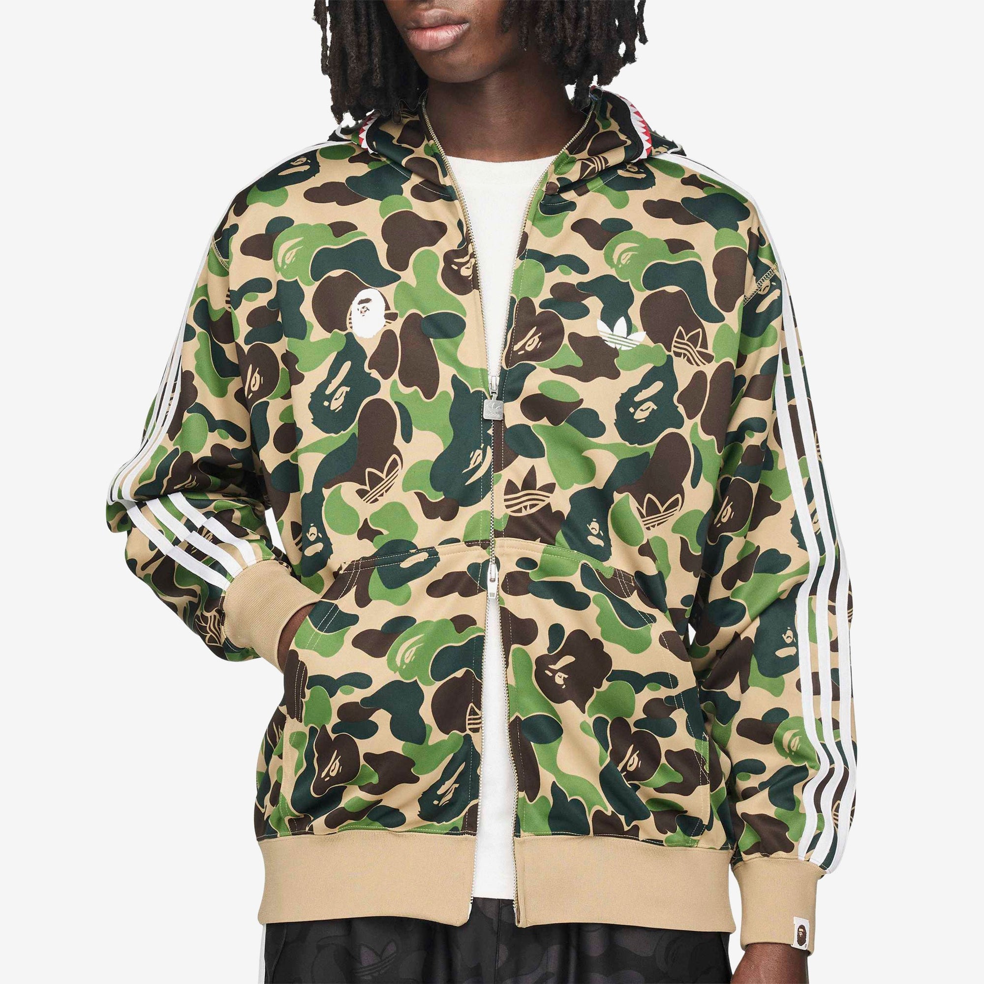 Shark Track Hoodie X Bape Adidas оригінал – Купити в Україні – збільшений вид - ADIDAS