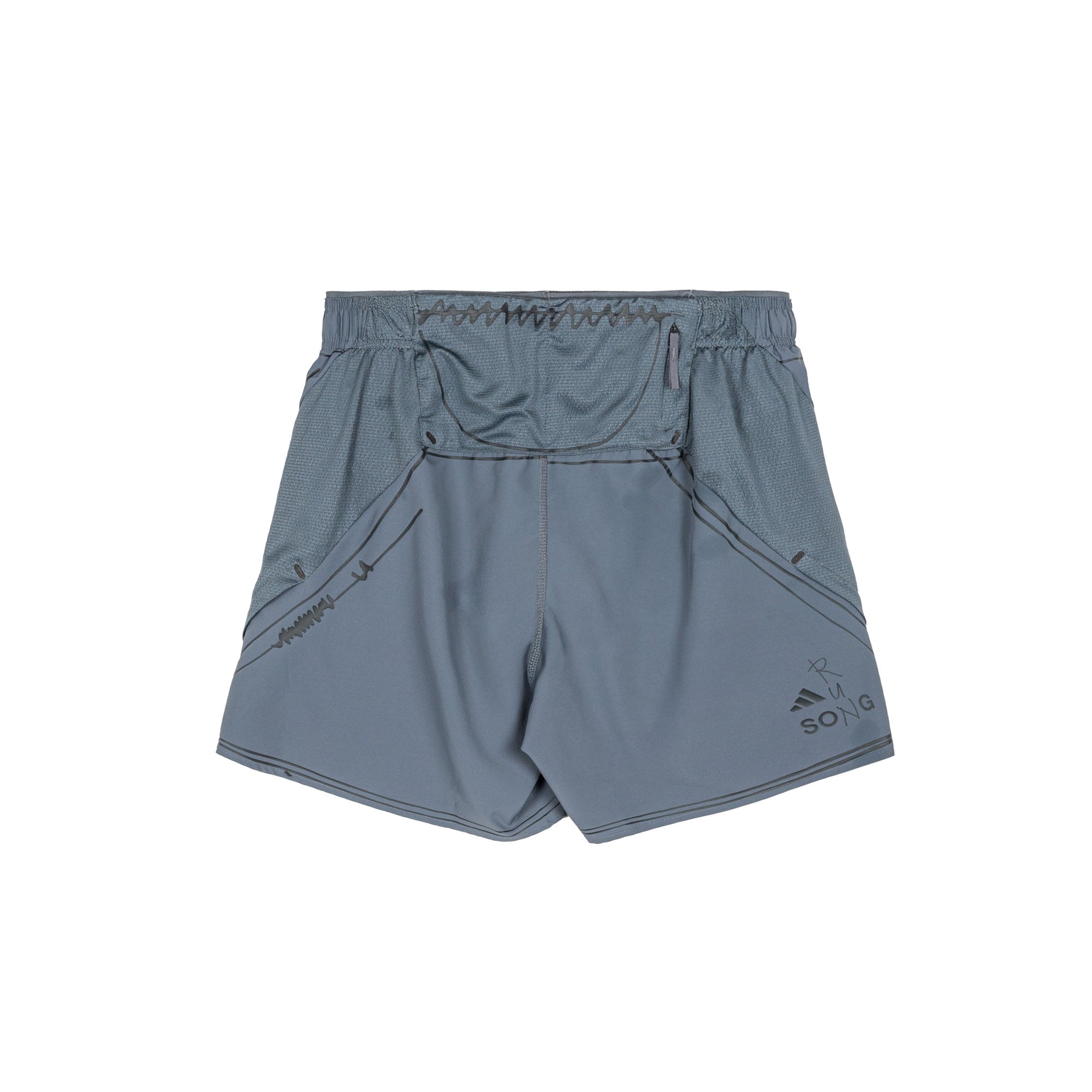 X Song For The Mute Adi365 Running Shorts Adidas – Гарантія оригінальності – вид ззаду - ADIDAS