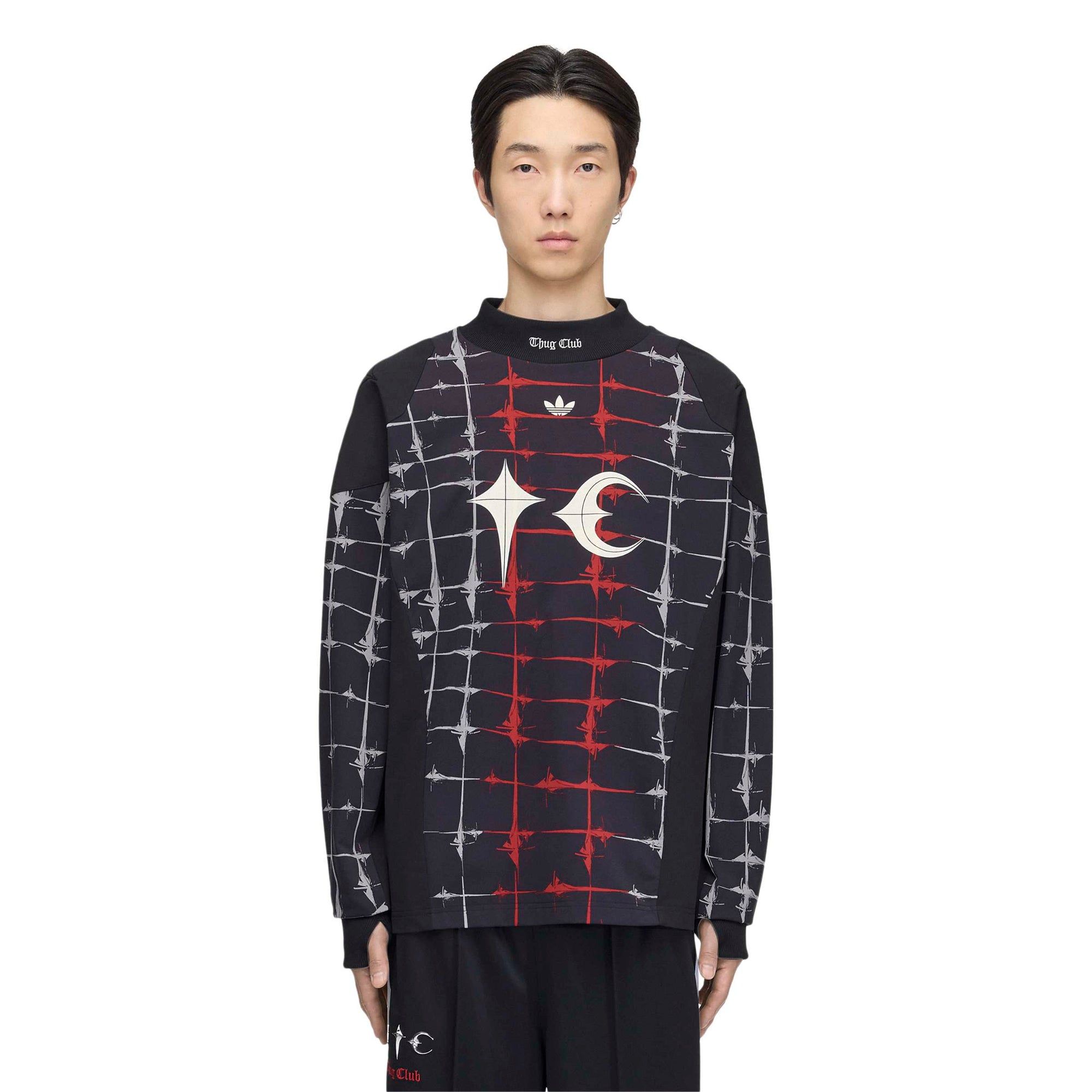 Оригінальна X Thug Club Mens Goalie T Longsleeve Adidas – вид ззаду - ADIDAS