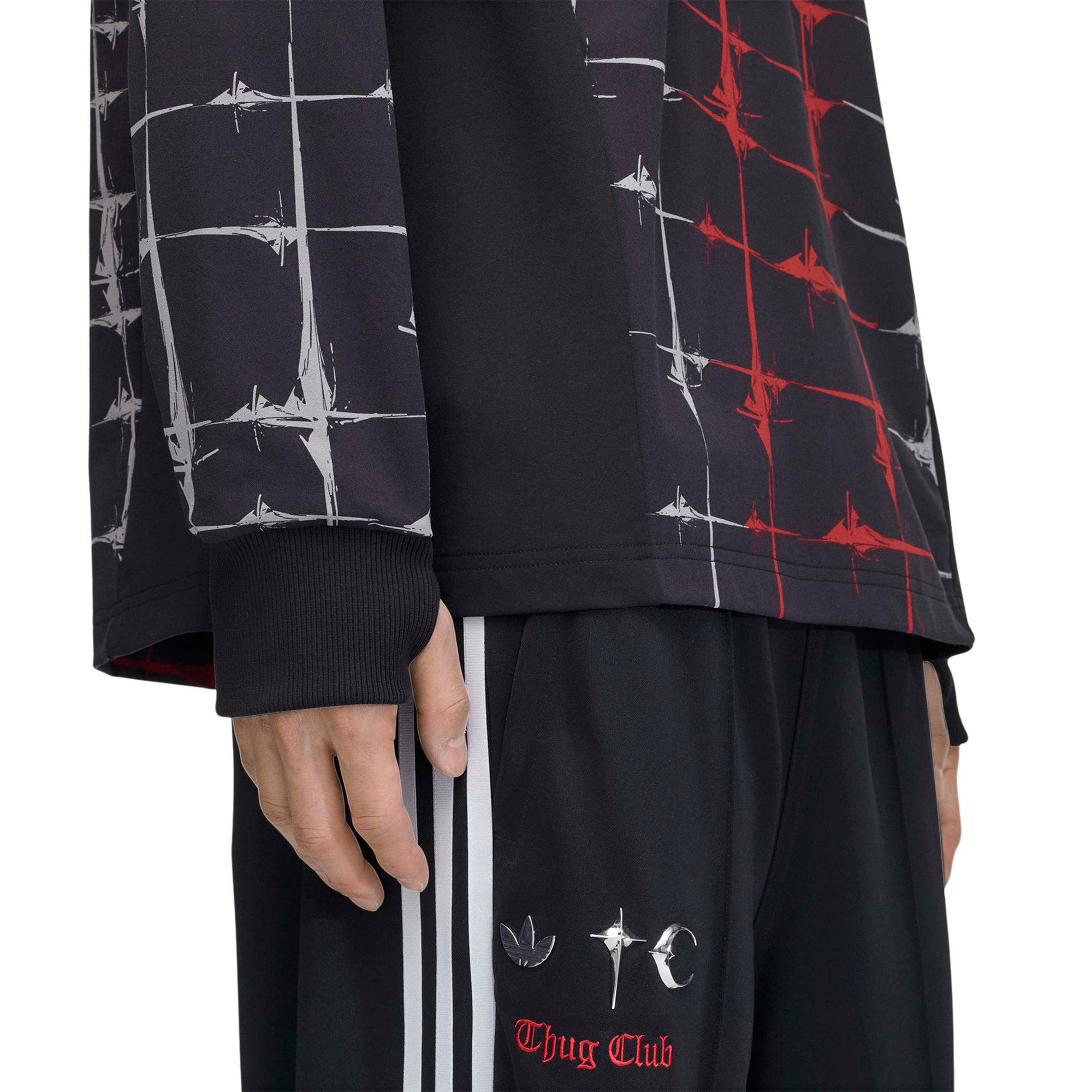Оригінальна X Thug Club Mens Goalie T Longsleeve Adidas – збільшений вид - ADIDAS