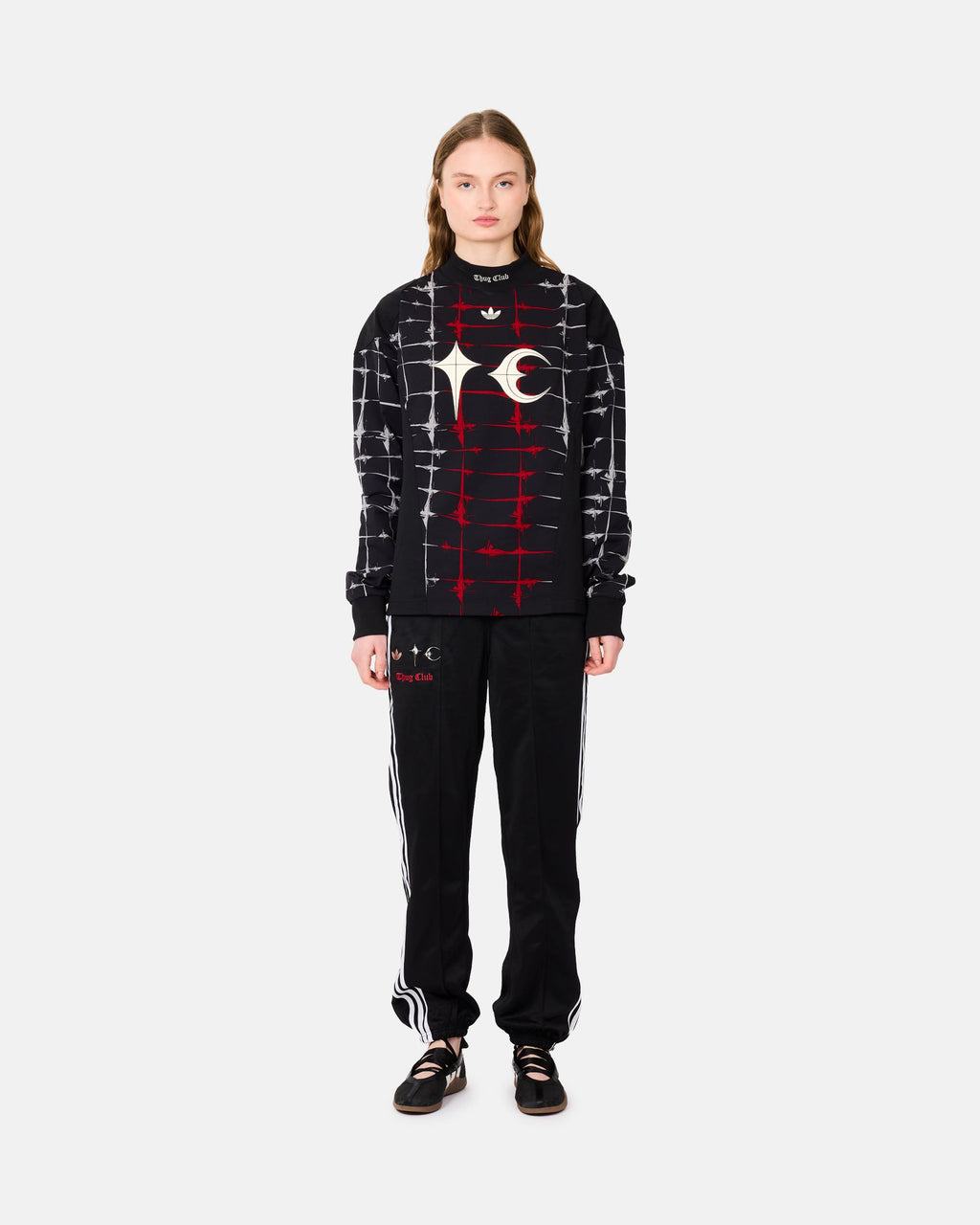 Оригінальна X Thug Club Goalie Longsleeve Adidas – вид ззаду