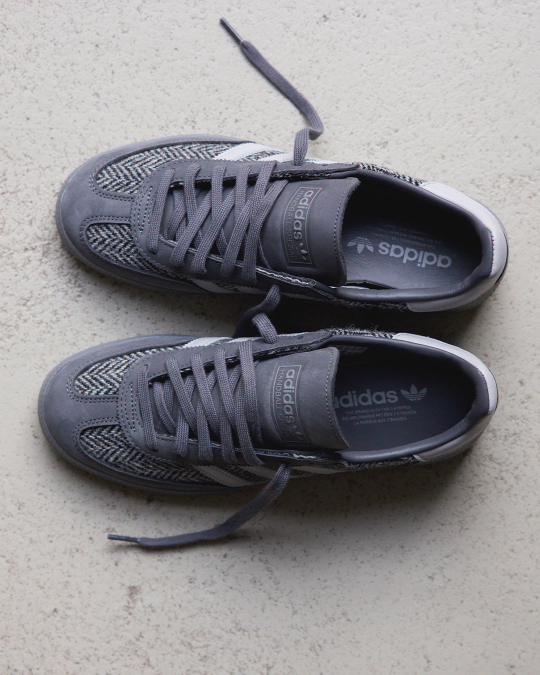 Оригінальна Handball Spezial *harris Tweed* Adidas – вид ззаду - ADIDAS