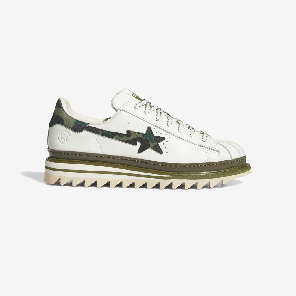 Superstar X Bape X Clot By Edison Chen Adidas оригінал – Купити в Україні – боковий вид