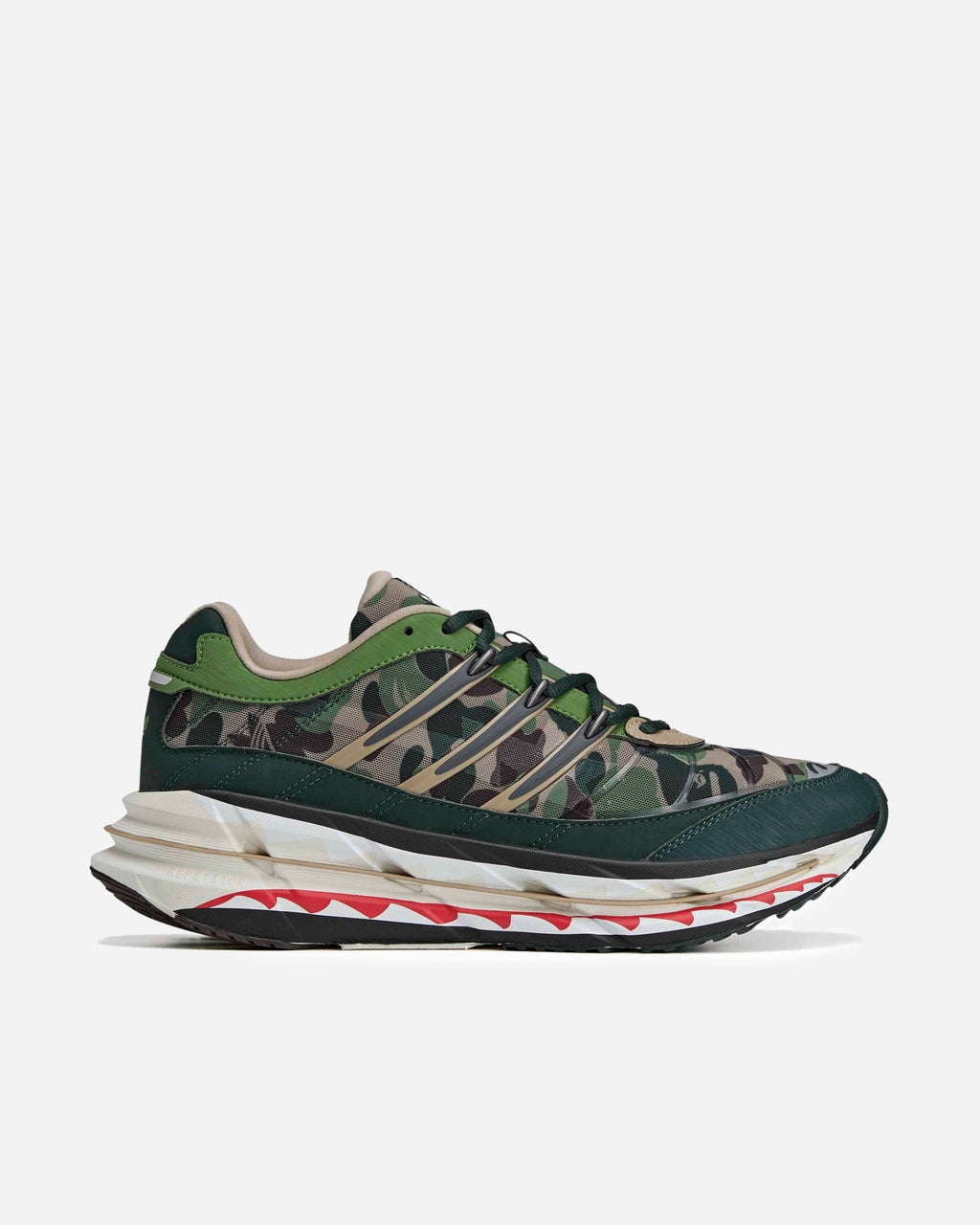 X Bape Adistar Hrmy Adidas – Гарантія оригінальності – боковий вид